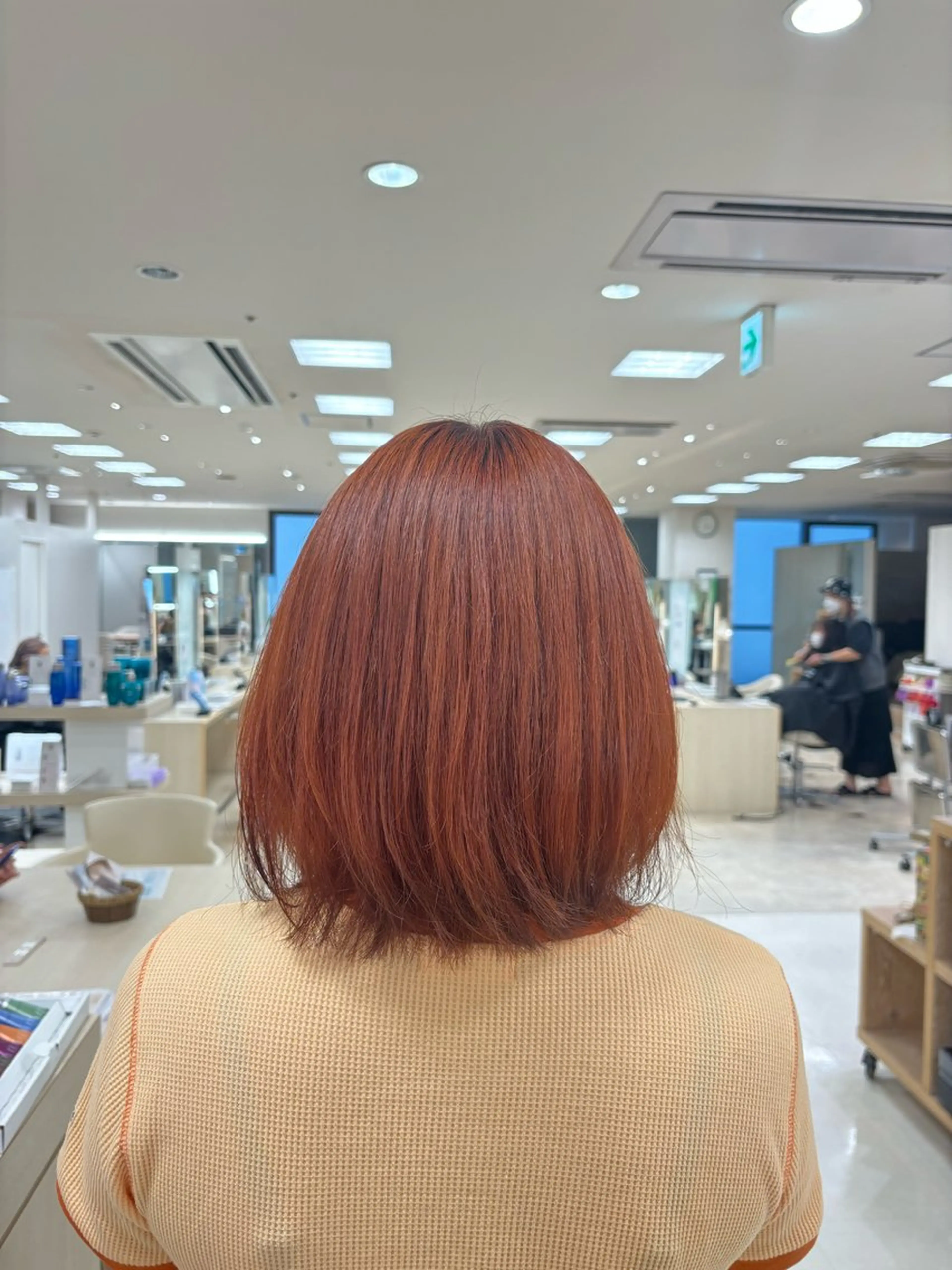 カラー 🎀暖色カラー/透明 感カラー/ひな🎀のヘアスタイル