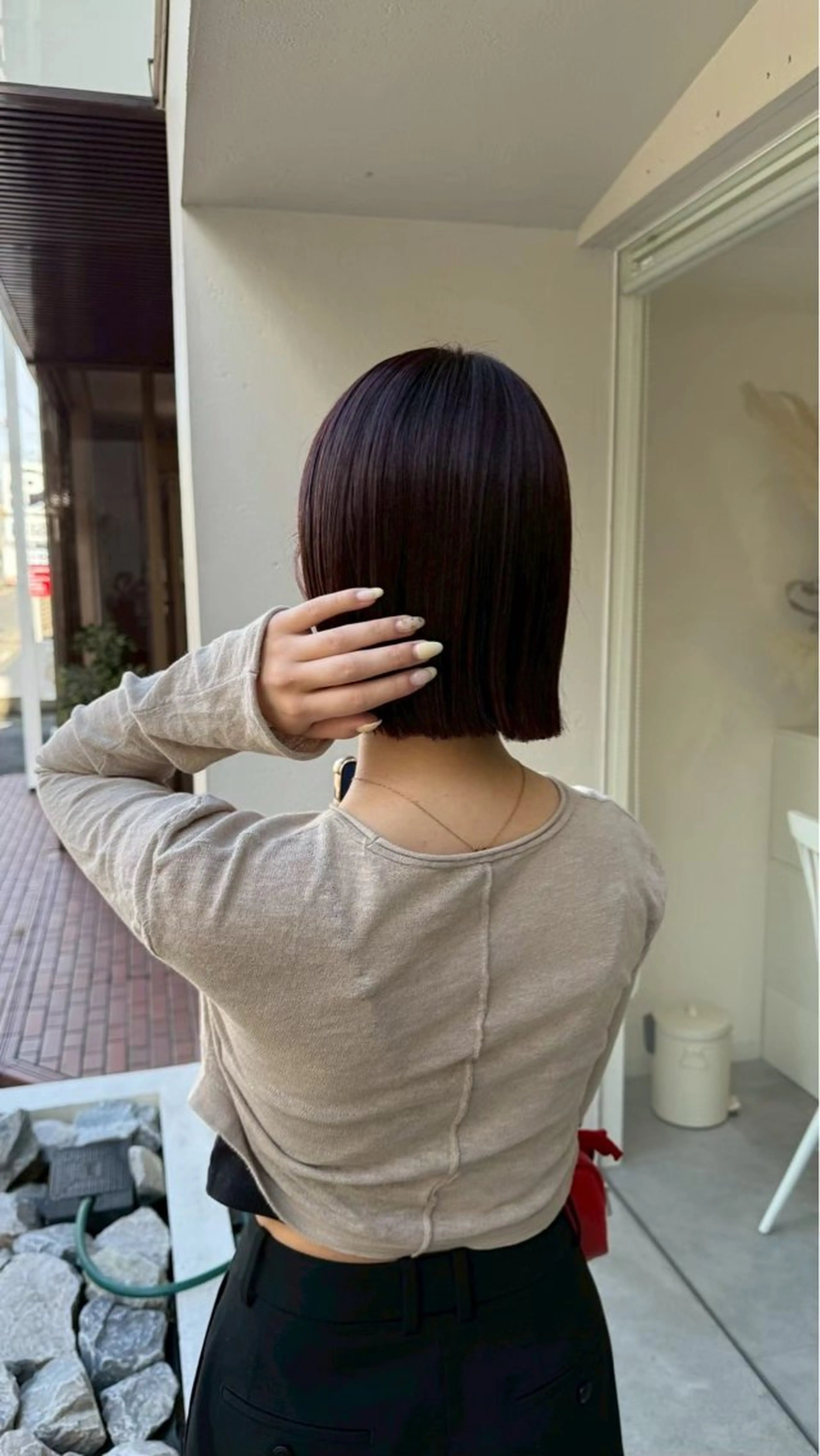 ショート 新井 美優のヘアスタイル