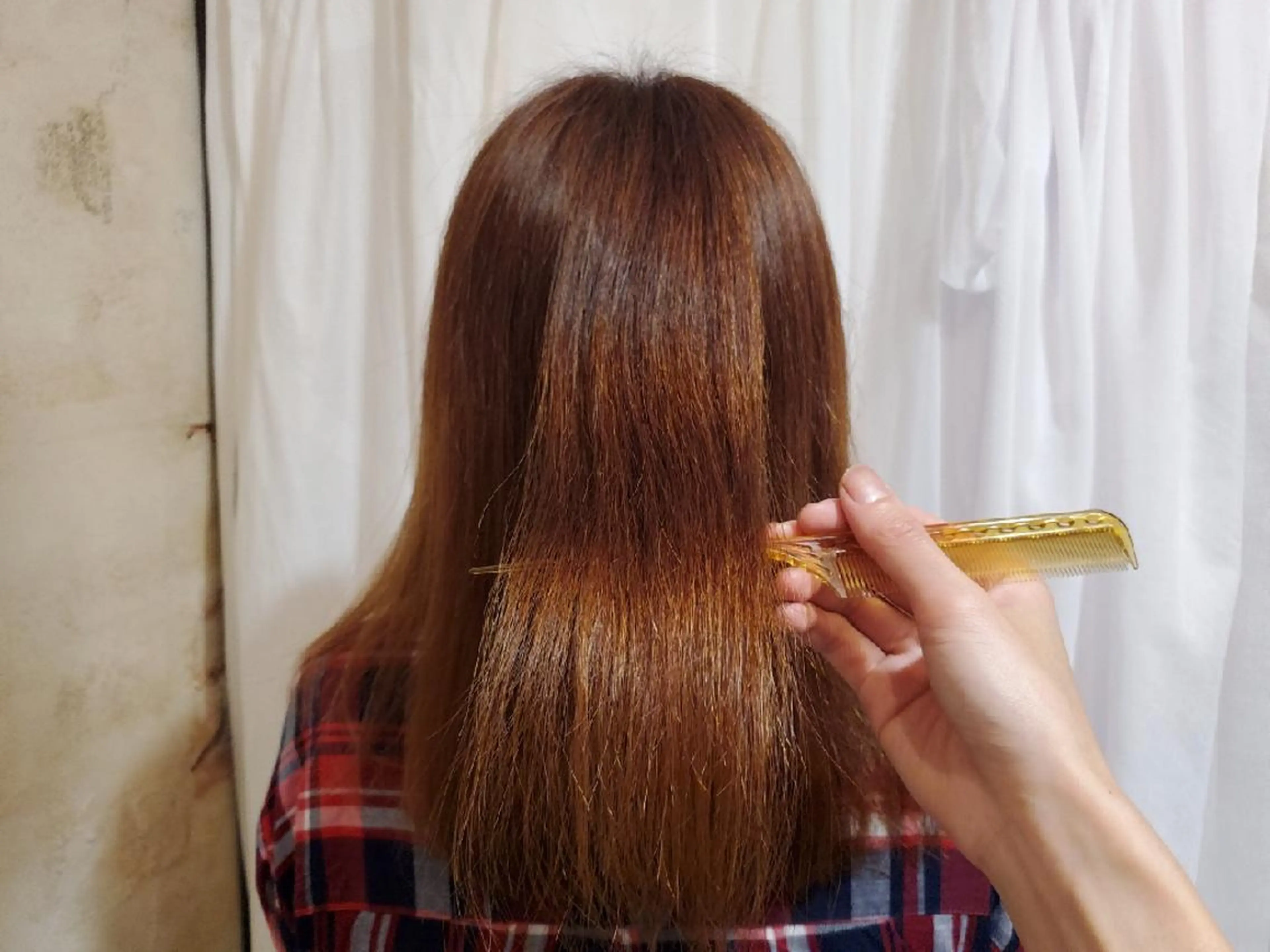 パーマ ロング トリートメント 酸性ストレート ストレートパーマ パ ルのヘアスタイル