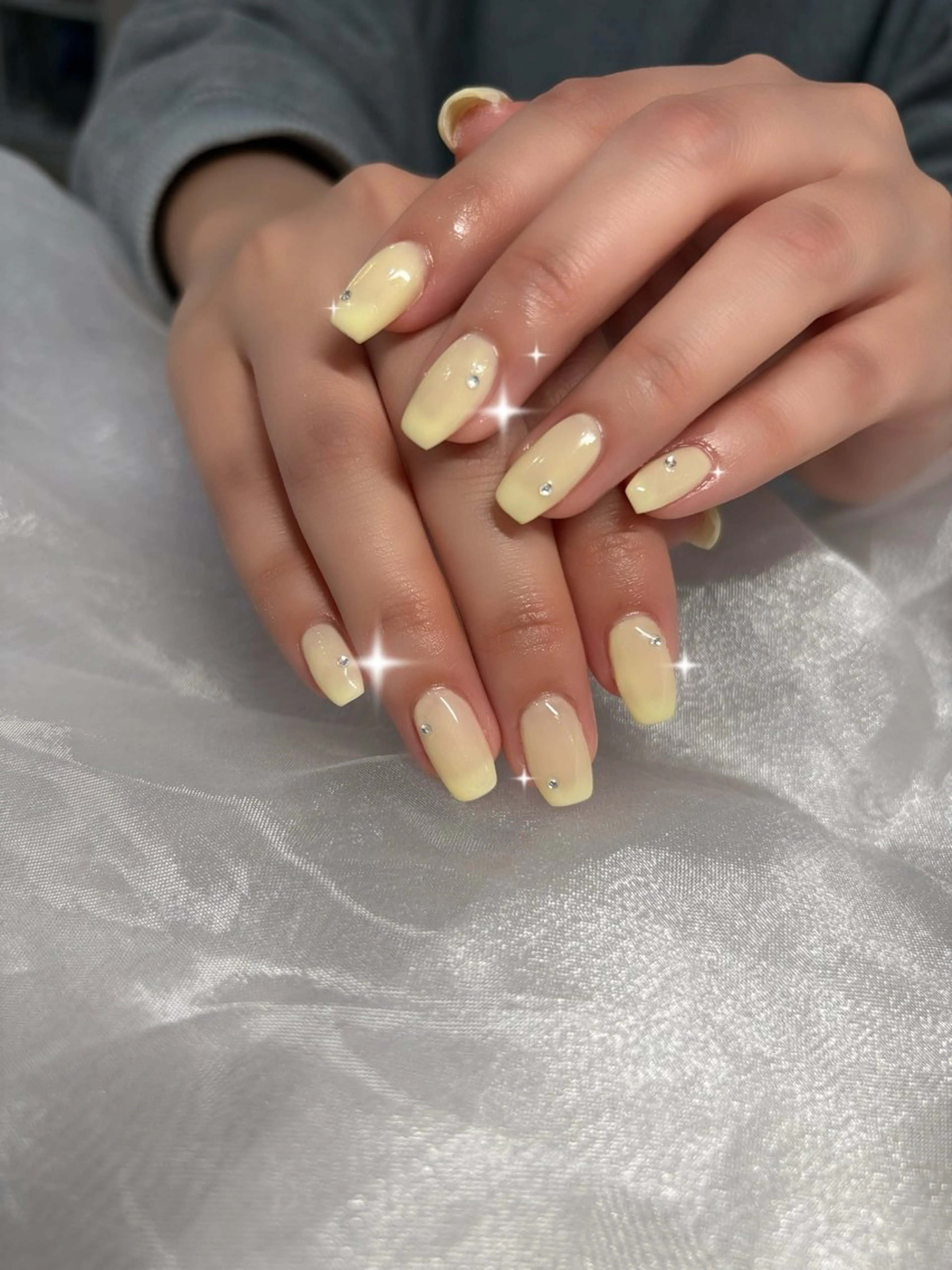 ネイル ハンドネイル 艶/マグネット/網紅 /韓国/岩下りほのネイルデザイン