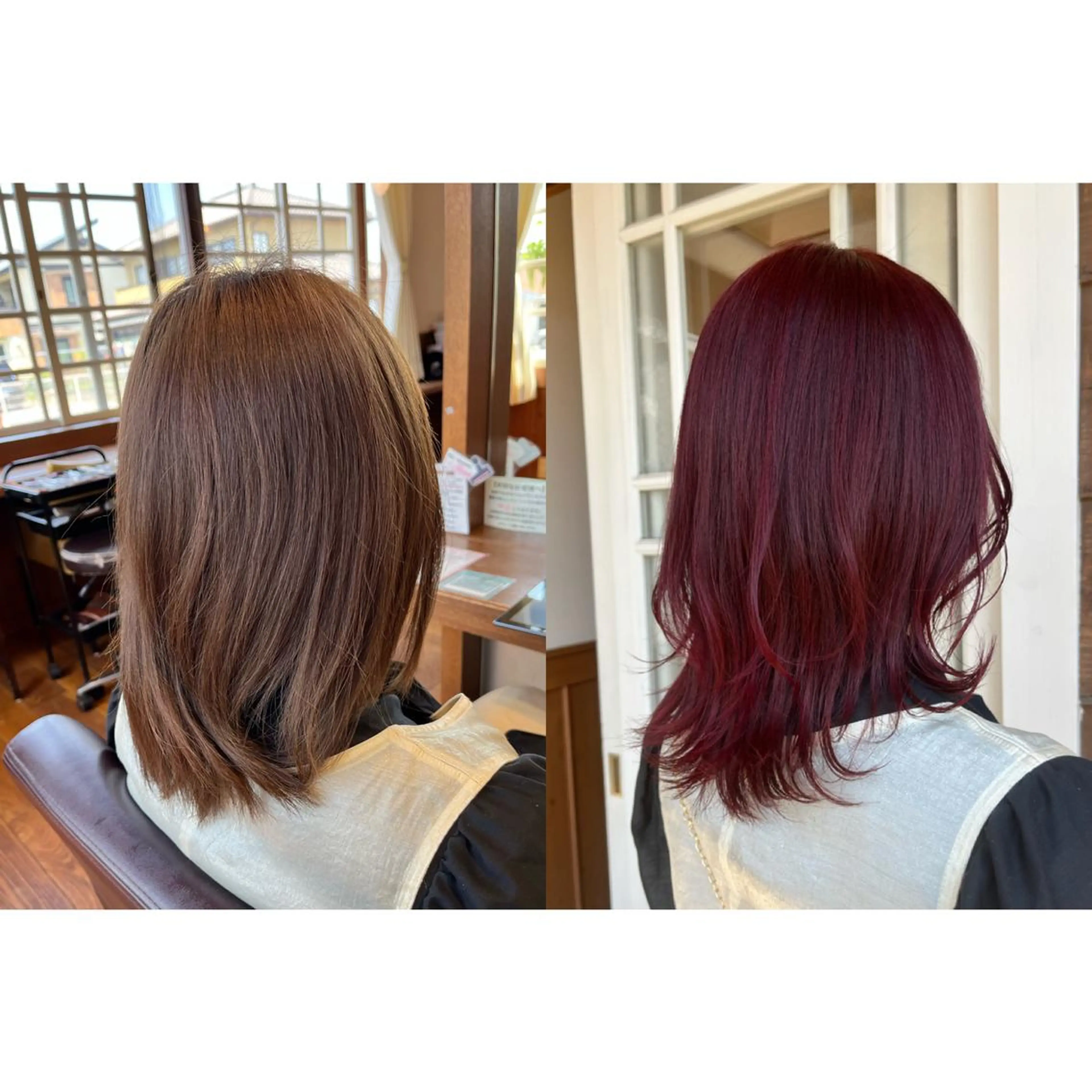 ミディアム カラー ヘアアレンジ topstylist 野口 雅のヘアスタイル