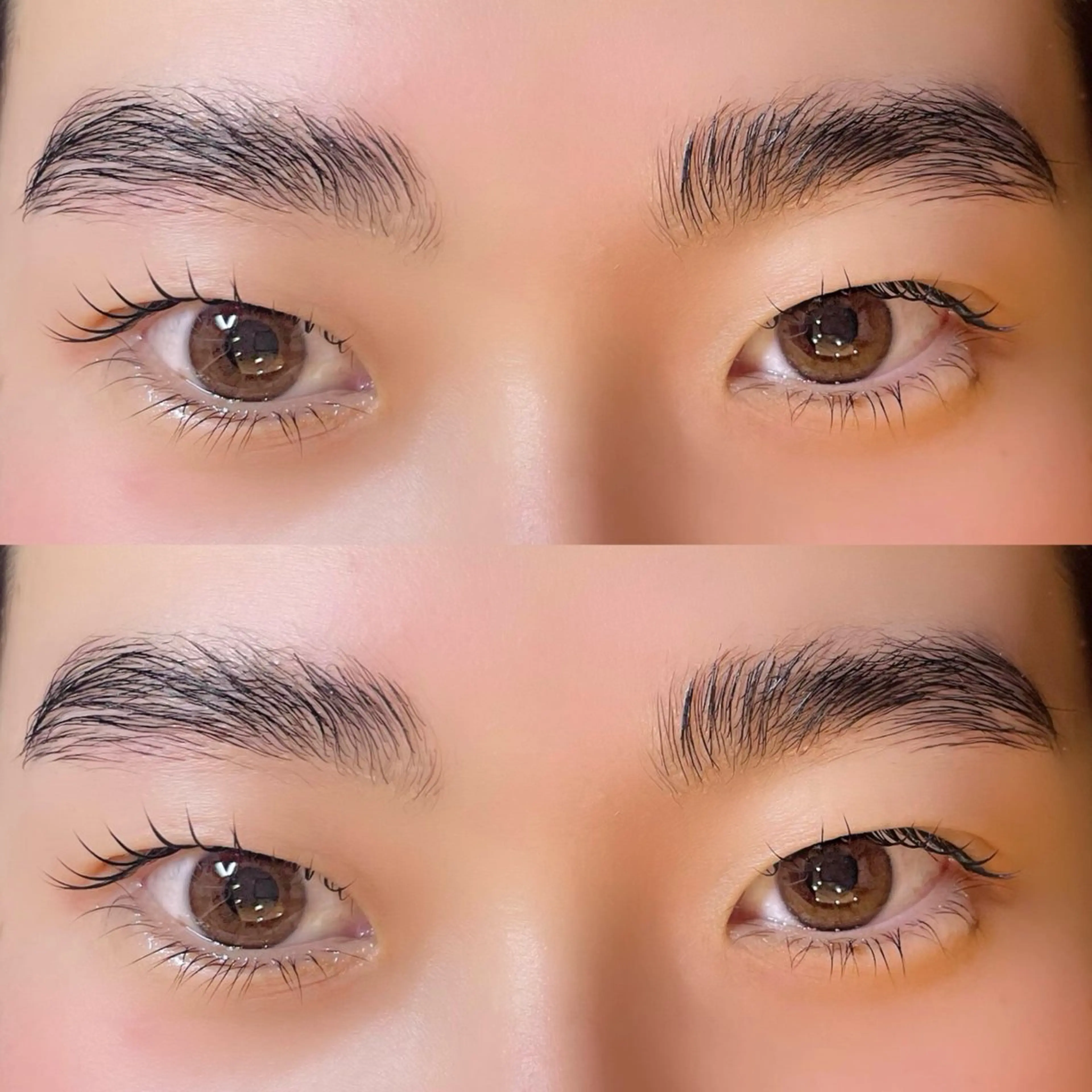 2番人気🧡🌞パリジェンヌラッシュリフト＋ハリウッドブロウリフト🌞🧡美容液コーティング仕上げの写真