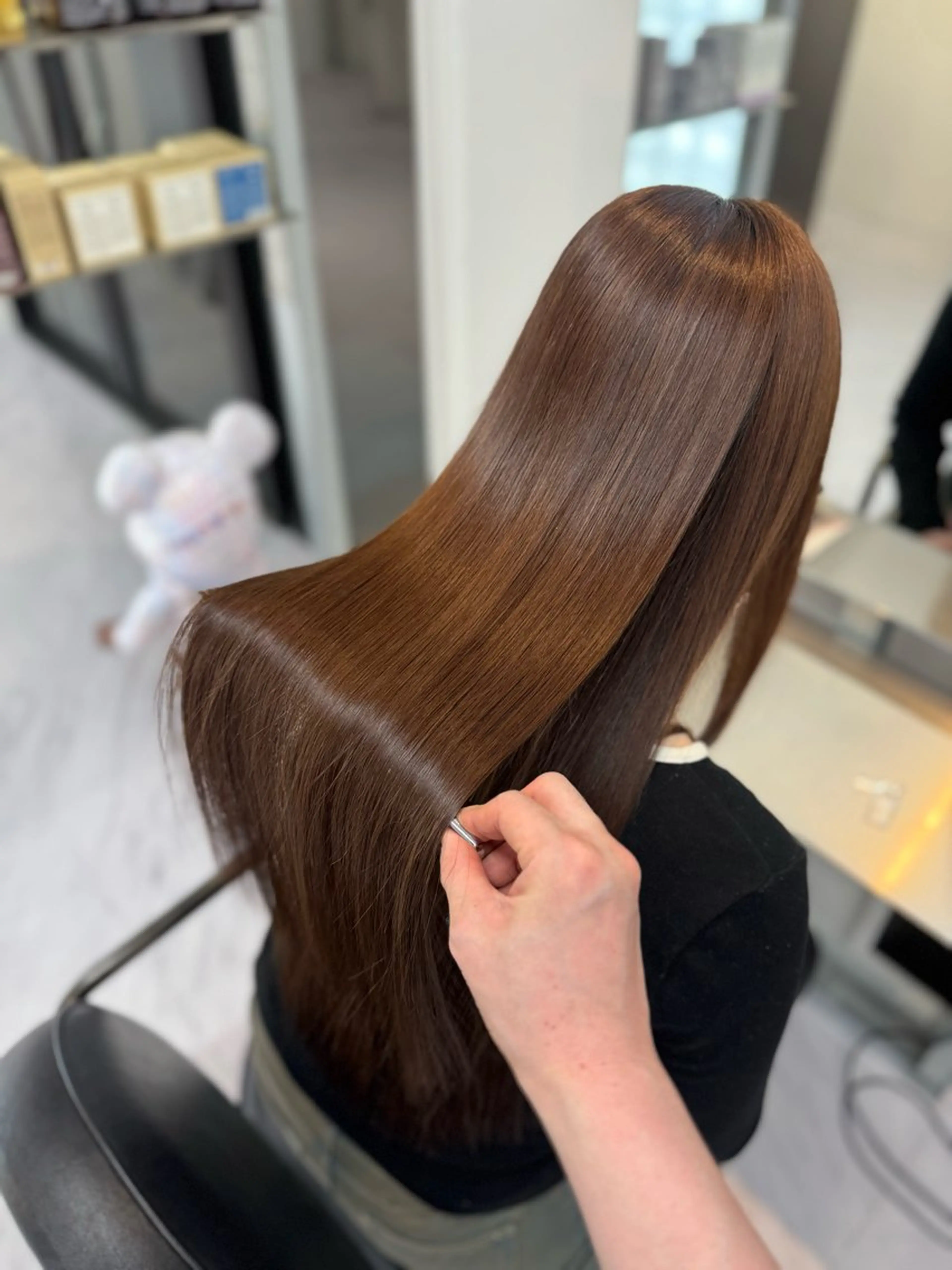 ロング 野口聖矢/縮毛矯正 髪質改善/ViVIEのヘアスタイル