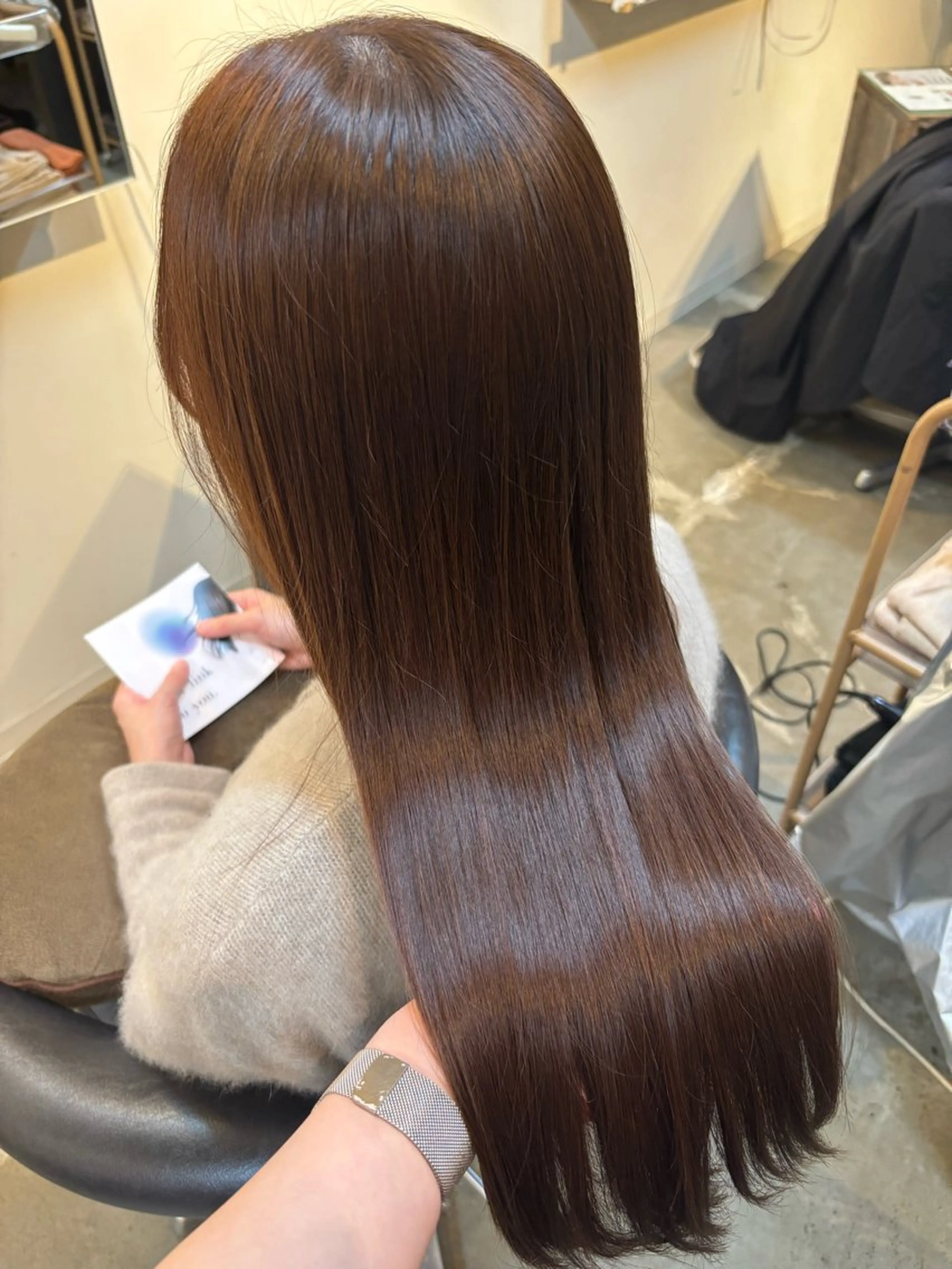カラー 縮毛矯正 Dulce oro _RIOのヘアスタイル