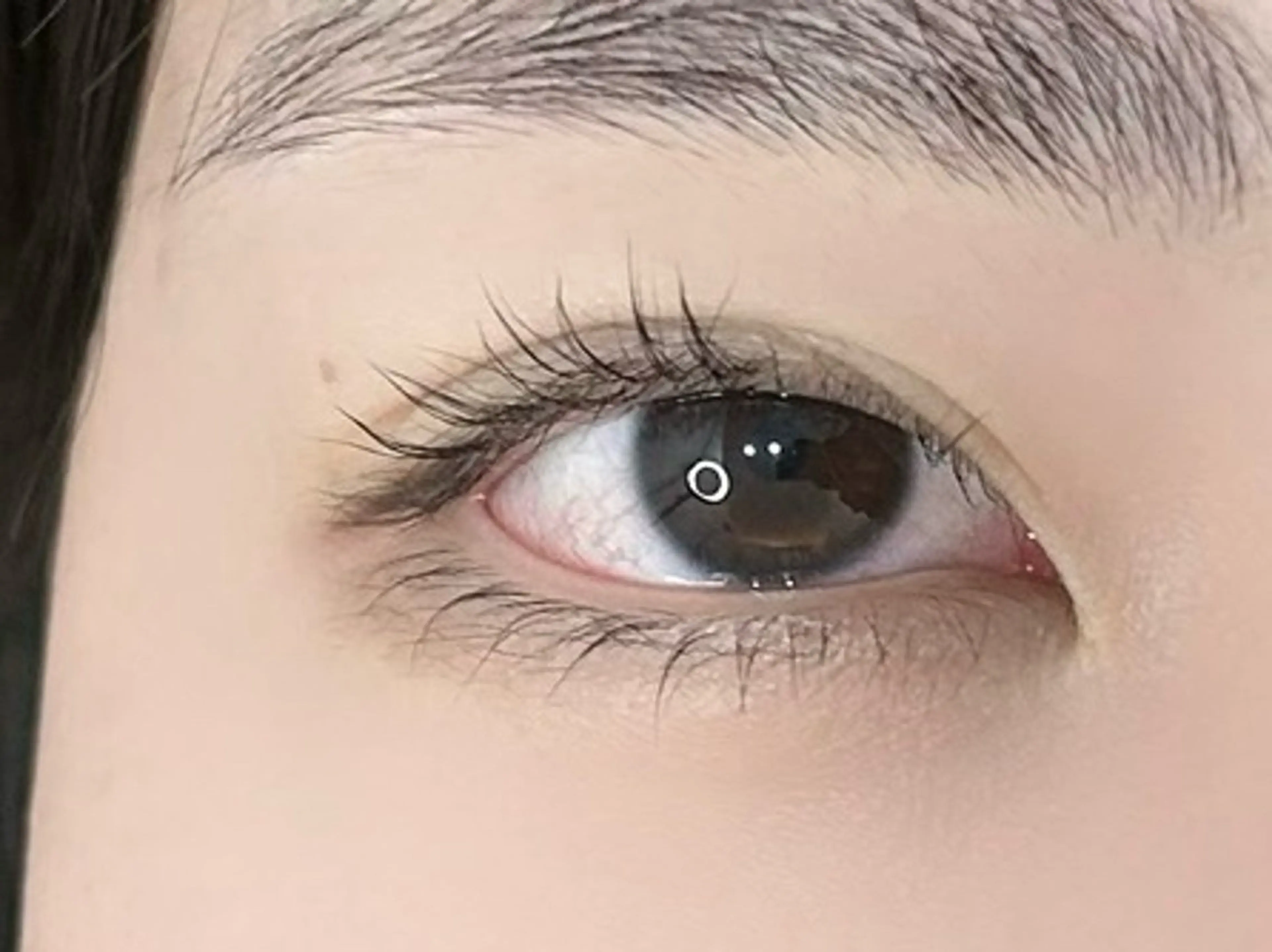 下まつ毛パーマ(練習モデルになります)の写真