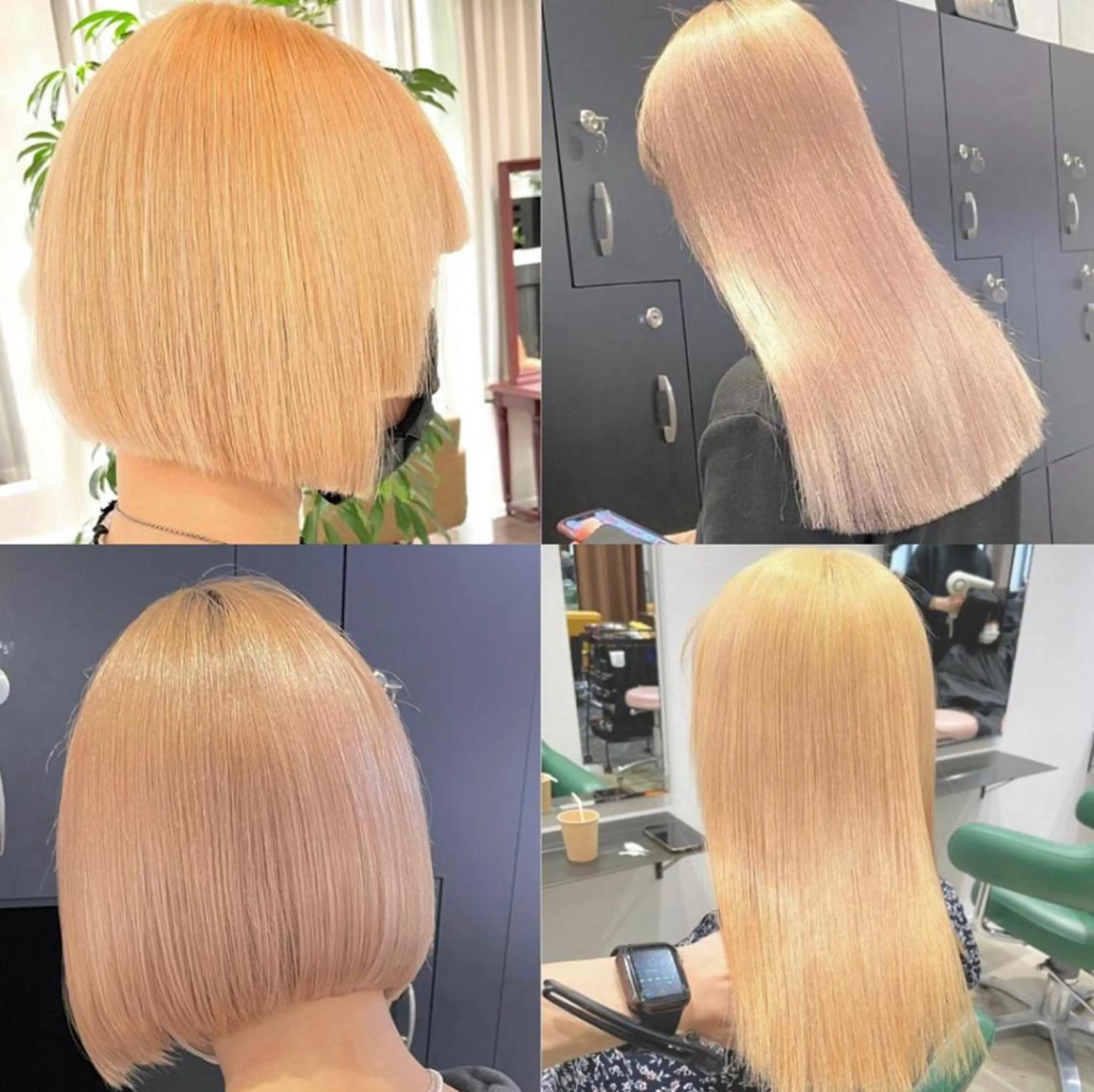 セミロング カラー ヘアアレンジ ヘアカラー 🌹TikTok４万 ﾌｫﾛﾜｰ🌹AKIのヘアスタイル