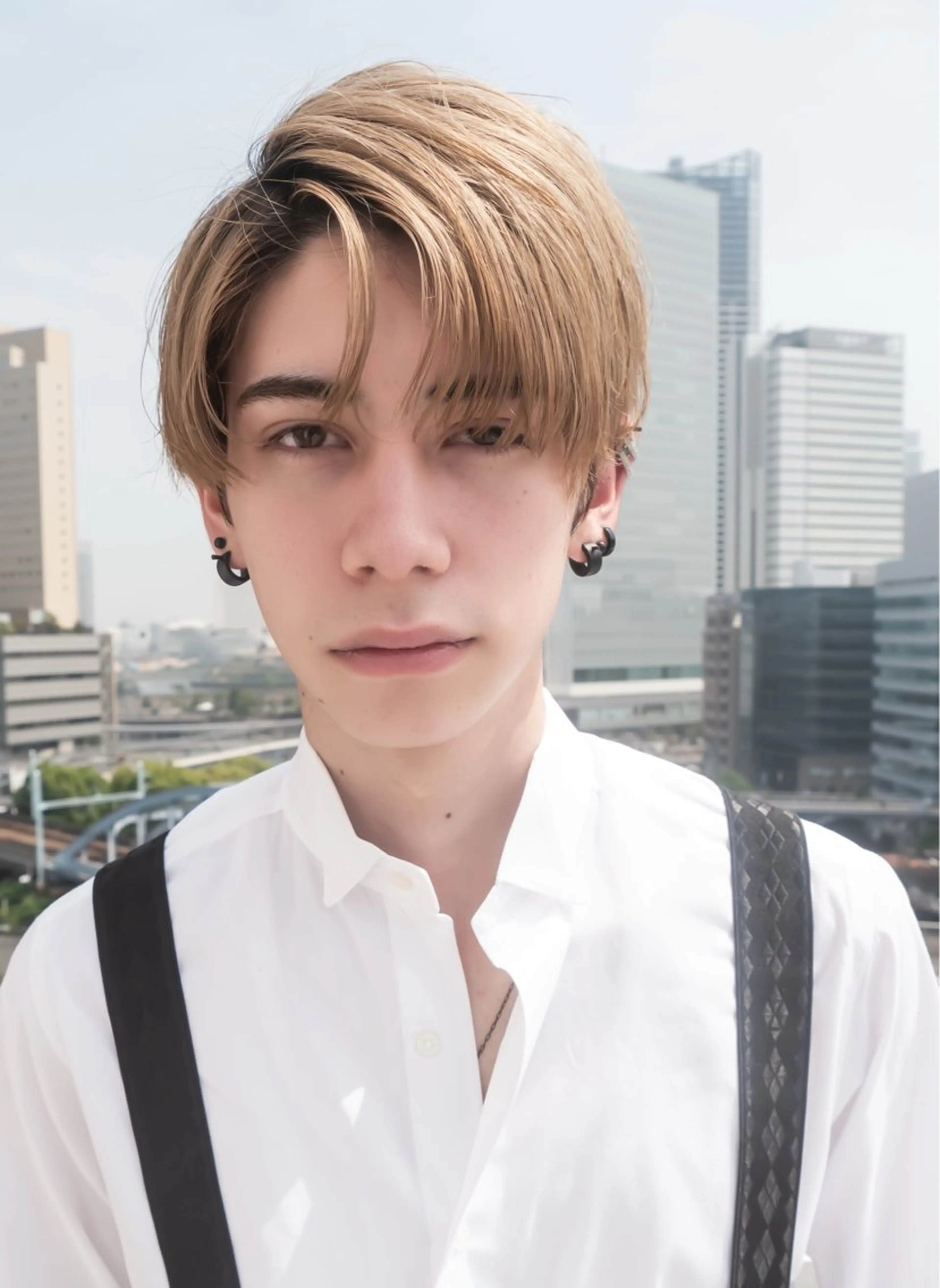 ショート メンズ センターパート 💈メンズ特化/横浜 /菊地優翔💈のヘアスタイル