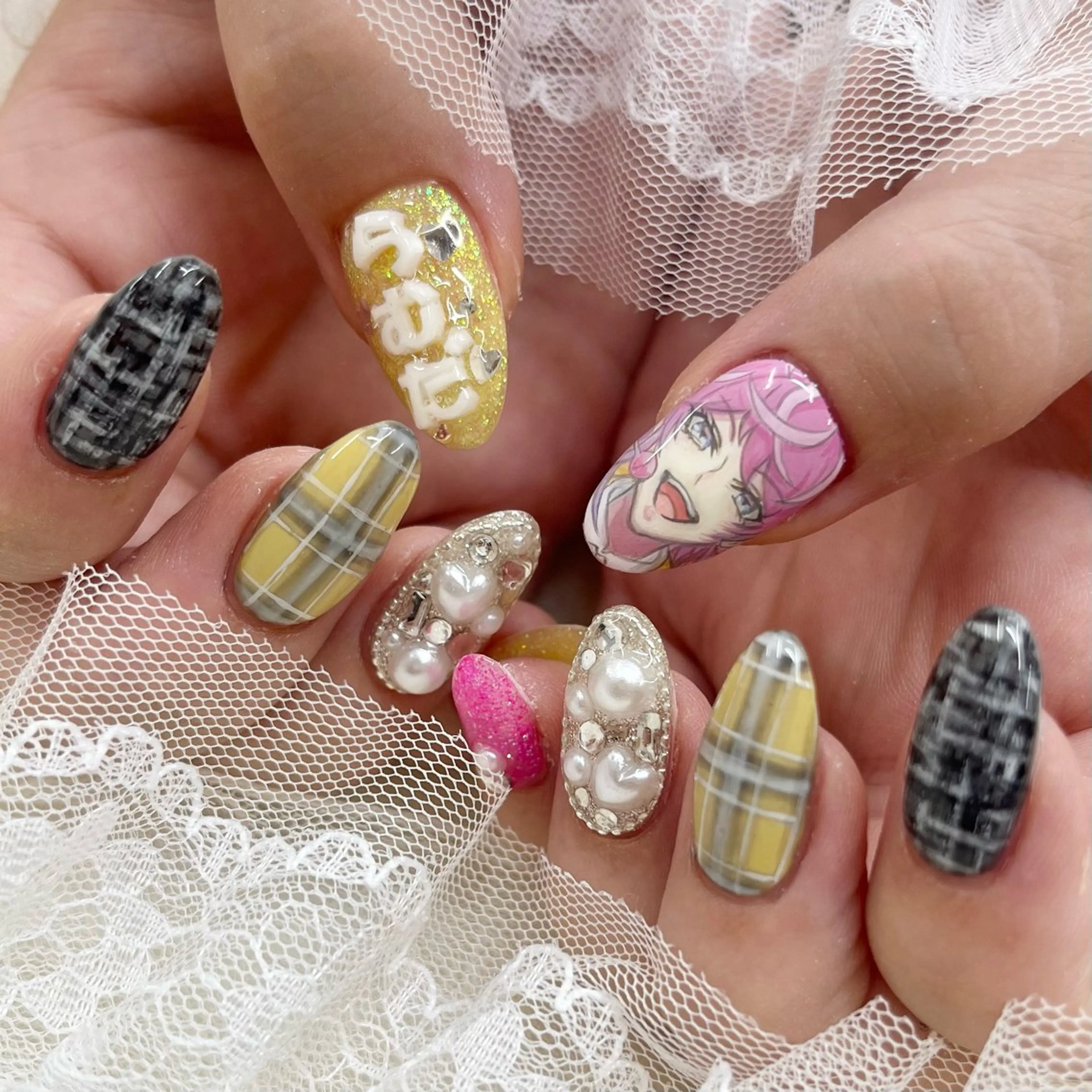 ネイル ハンドネイル 池袋痛ネイル Nok. 渡辺のネイルデザイン