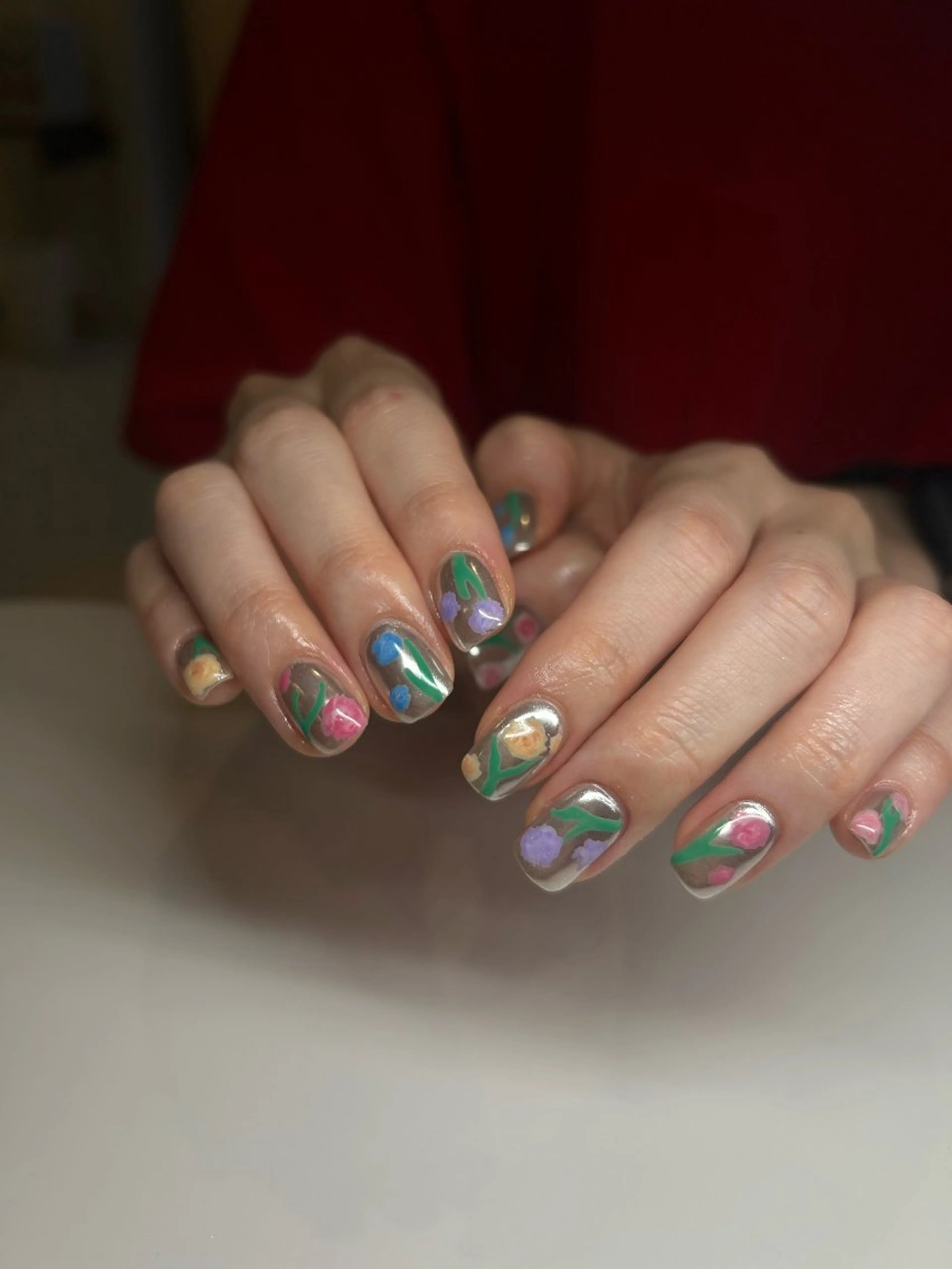 ネイル 持ち込み ハンドネイル Uzuki ／ROCCOnailのネイルデザイン