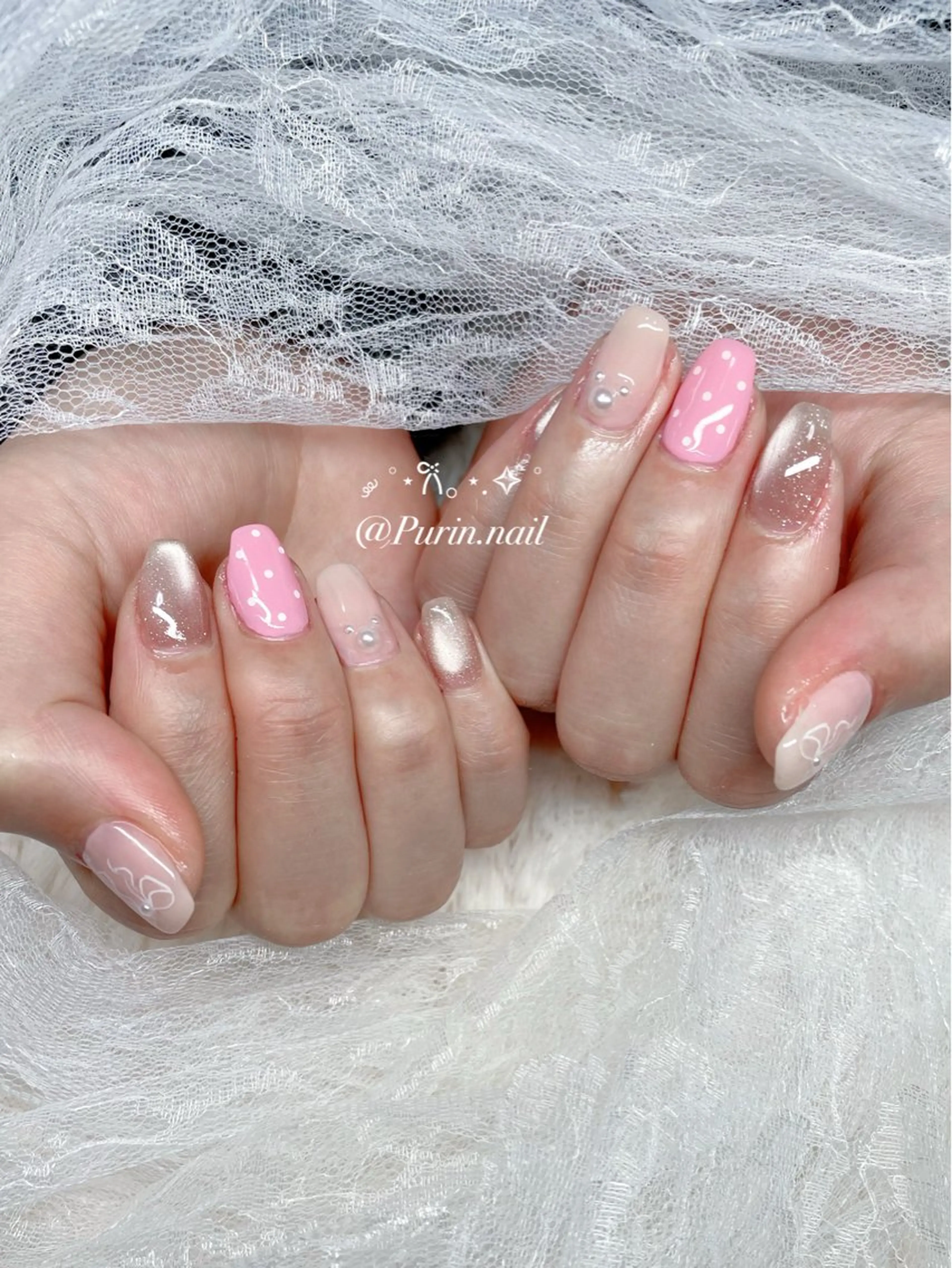 ネイル ハンドネイル Nails by Purin🍮のネイルデザイン