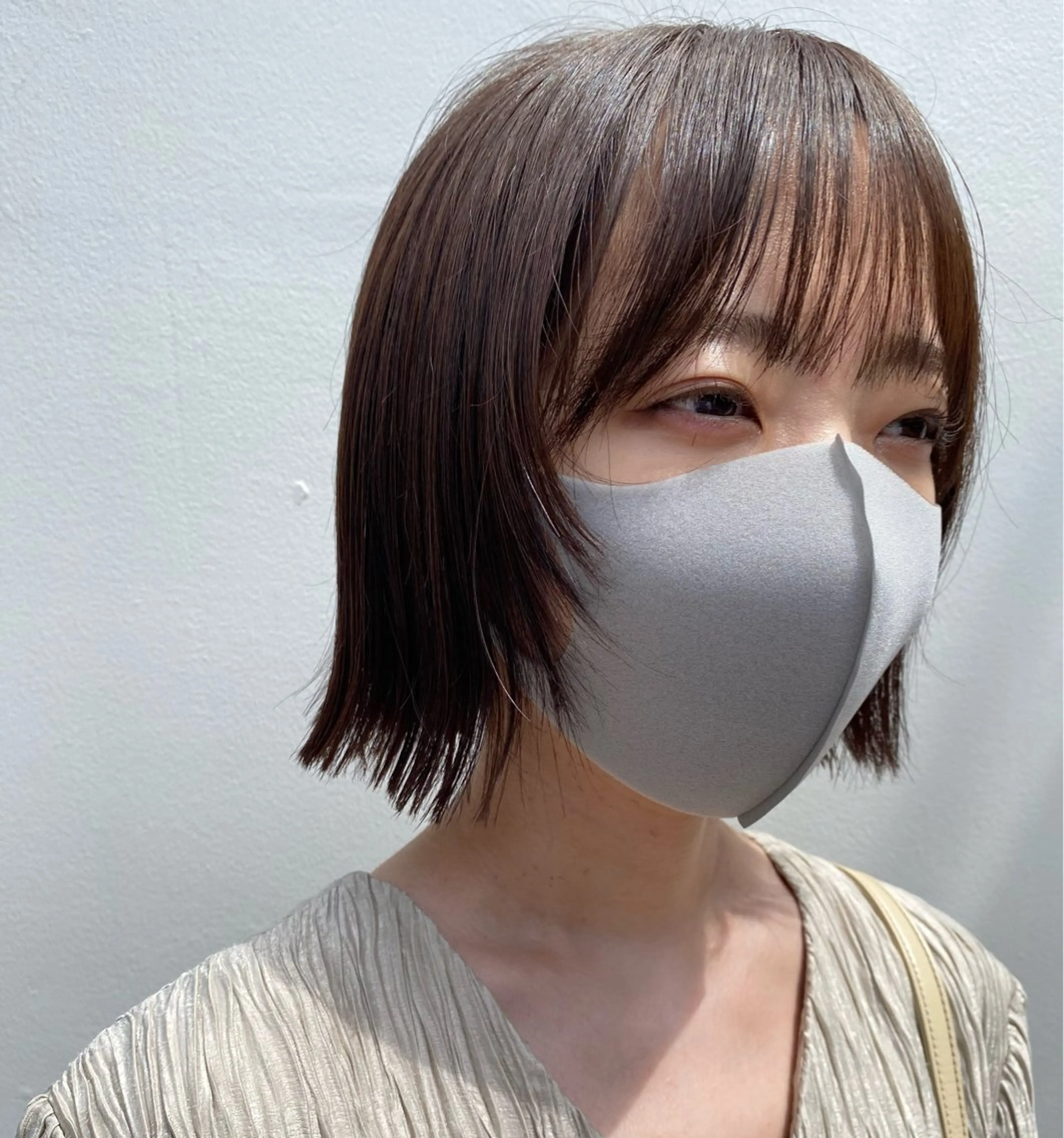 ショート カラー カット ヘアカラー トリートメント ボブ／レイヤー／艶 🦕risa  森下のヘアスタイル