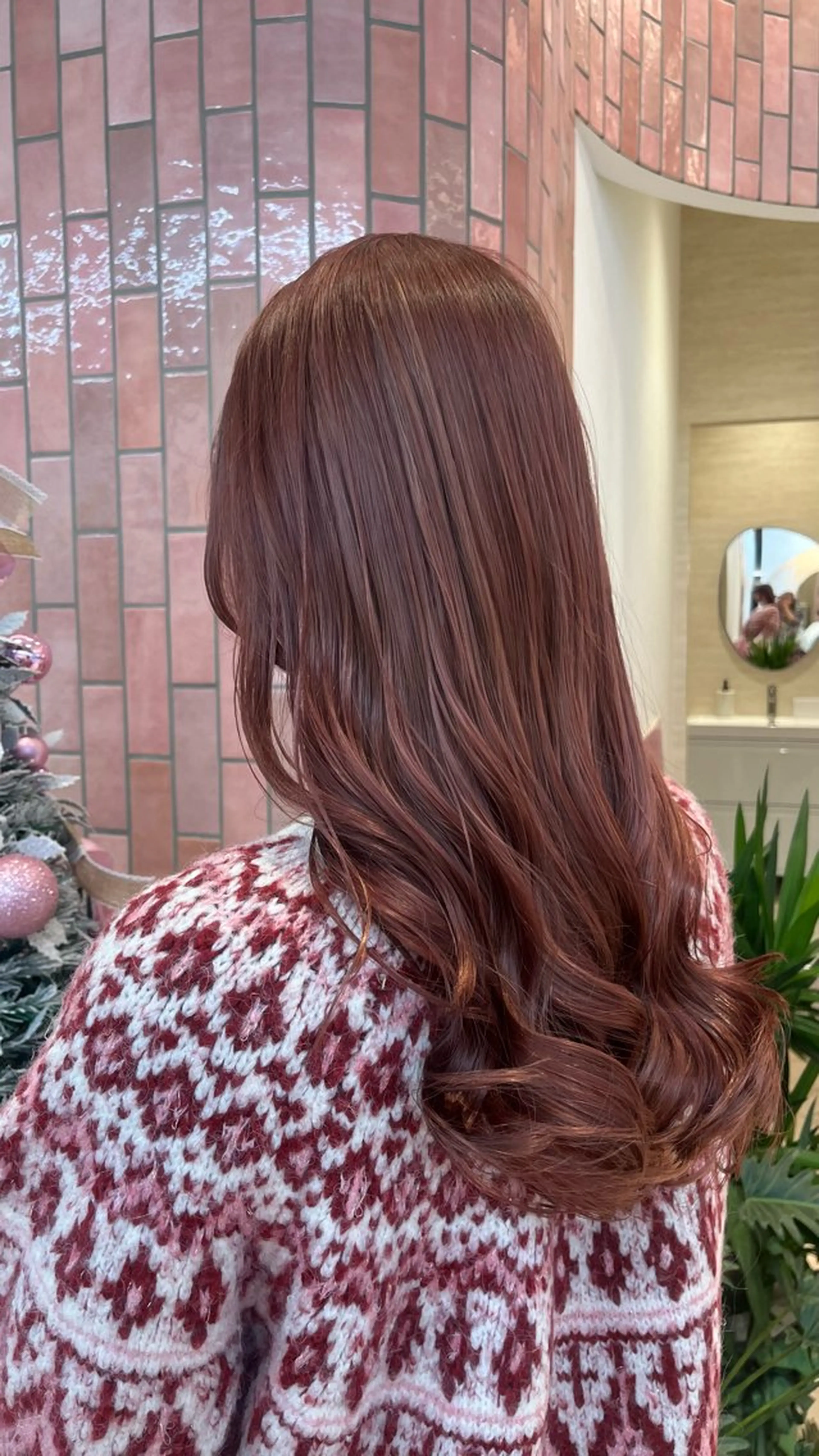 ロング カラー 柔らかい艶暖色 レイヤー🫧姫汝のヘアスタイル