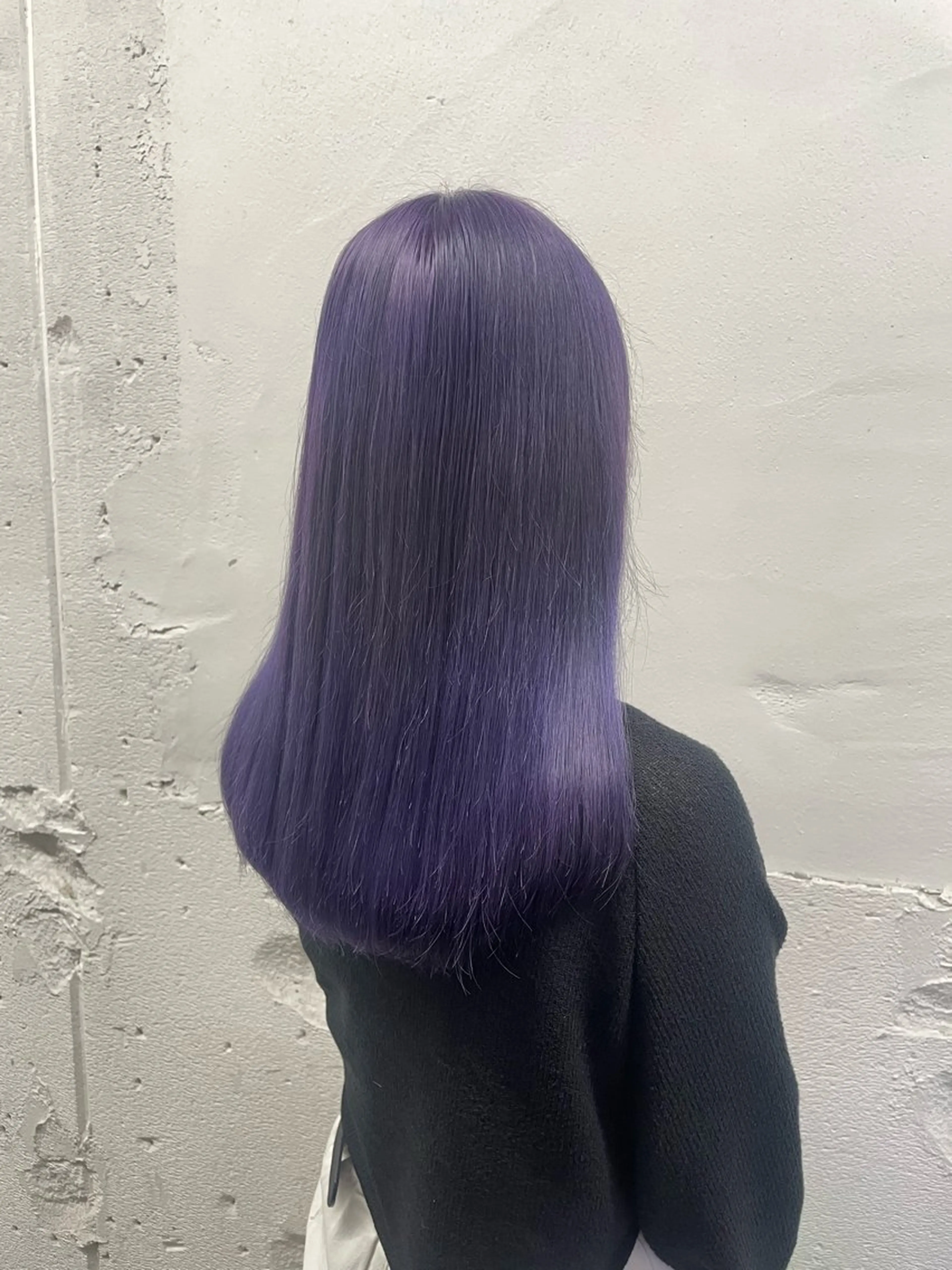 セミロング カラー シールエクステ バレイヤージュ ミストバング ダブルカラー  フェイスフレーミング カット ヘアカラー 🧡艶髪ちゅるん髪 🫧🧡YUKI❄️のヘアスタイル