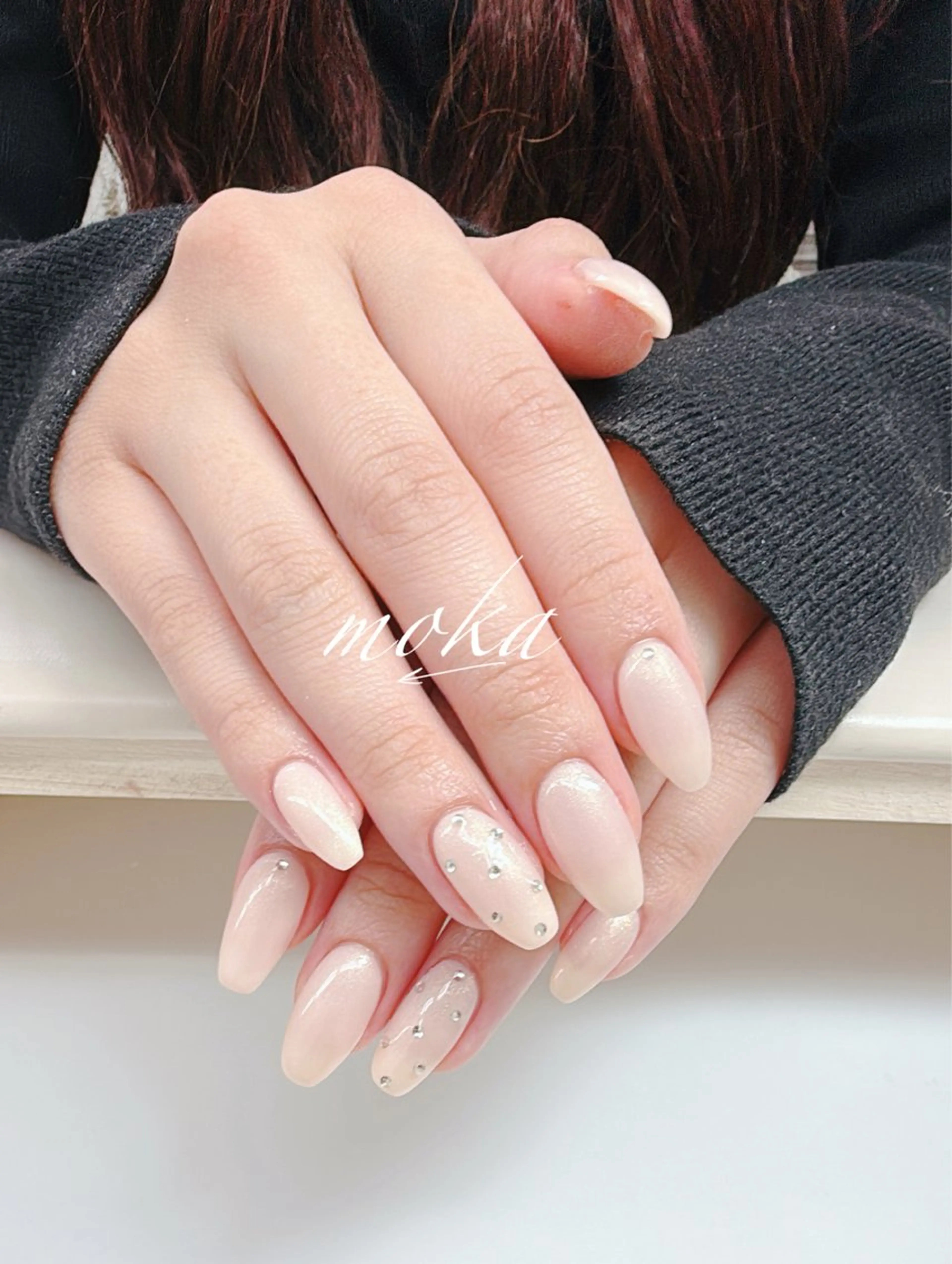 ネイル ハンドネイル ハンドケア 胡蝶蘭レディースサロ ンNailMOKAのネイルデザイン