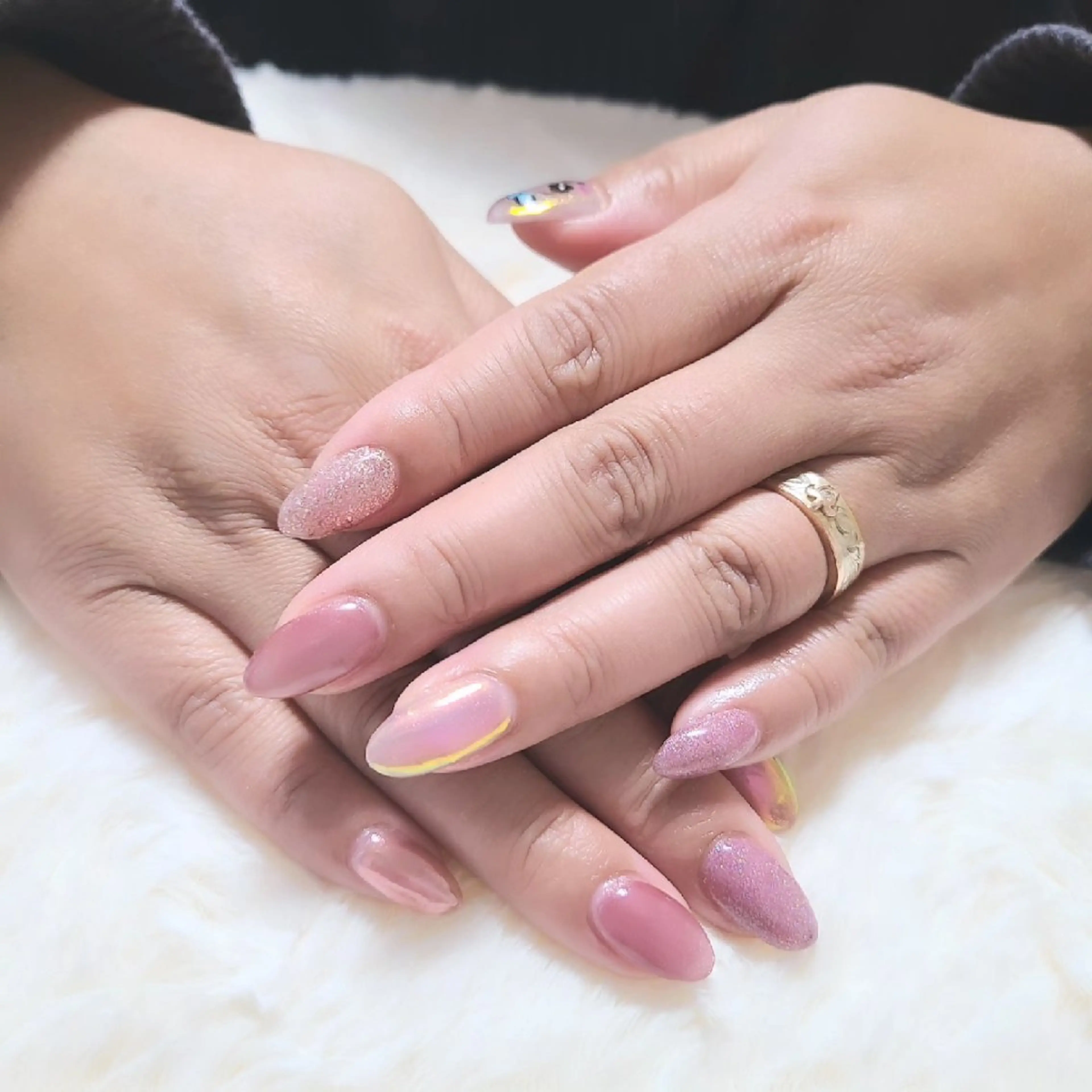 ネイル ピンク 春ネイル Nailroom3  古屋明美のネイルデザイン