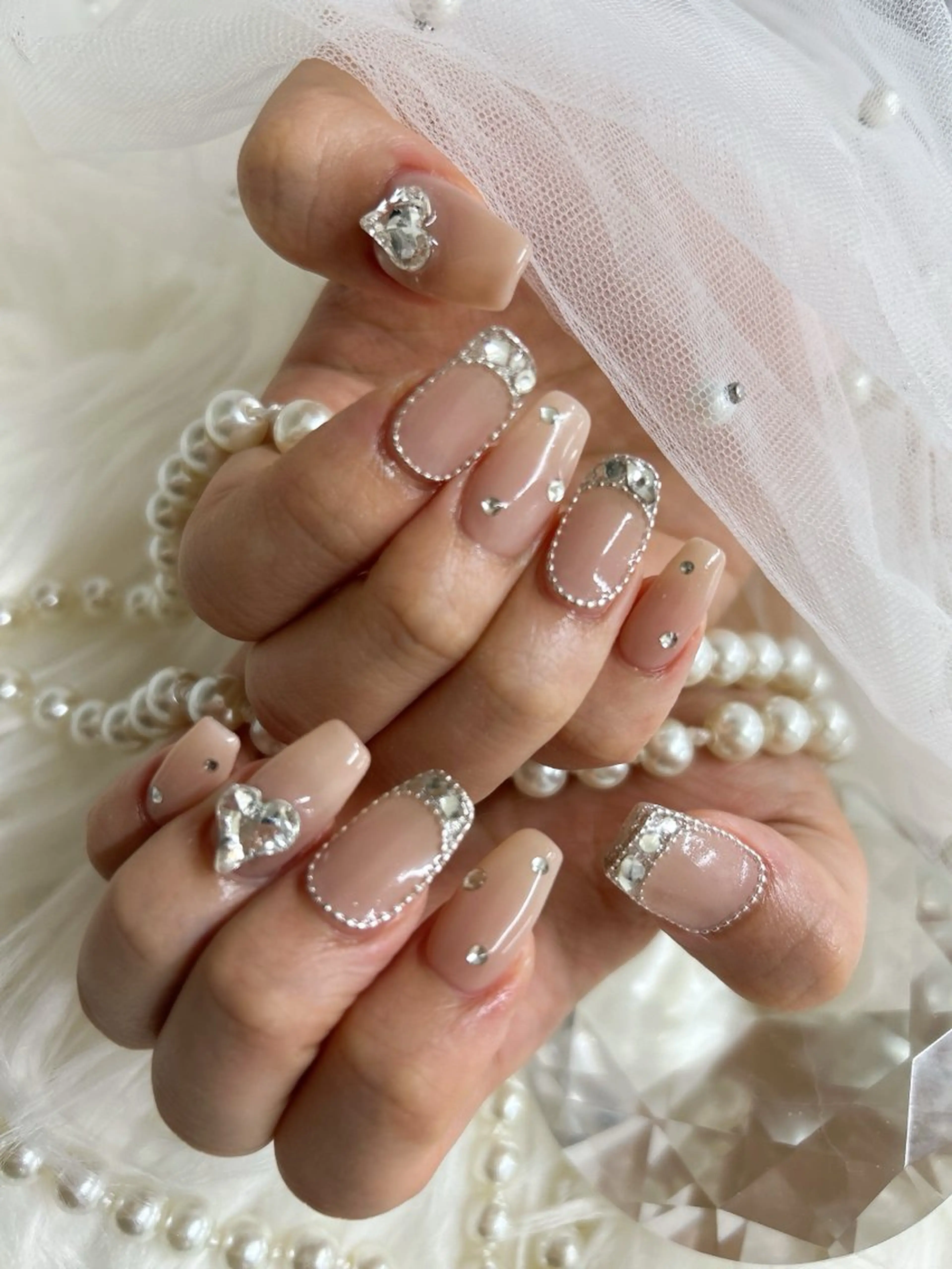 ミディアム ハンドネイル Nailsalon Angeのネイルデザイン