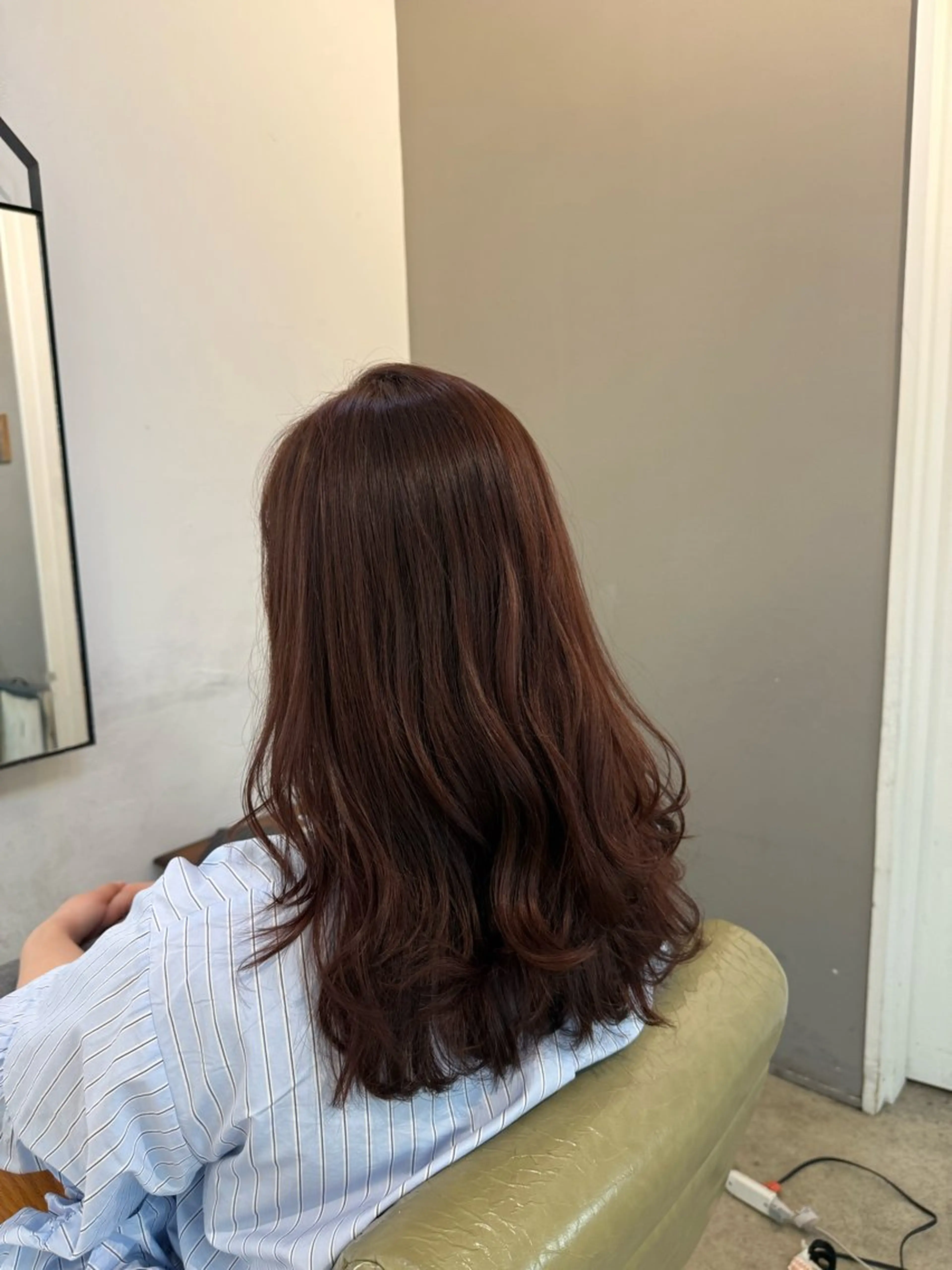 カラー ピンクカラー ヘアカラー Meguro/海外風 /艶カラー⭐️のヘアスタイル