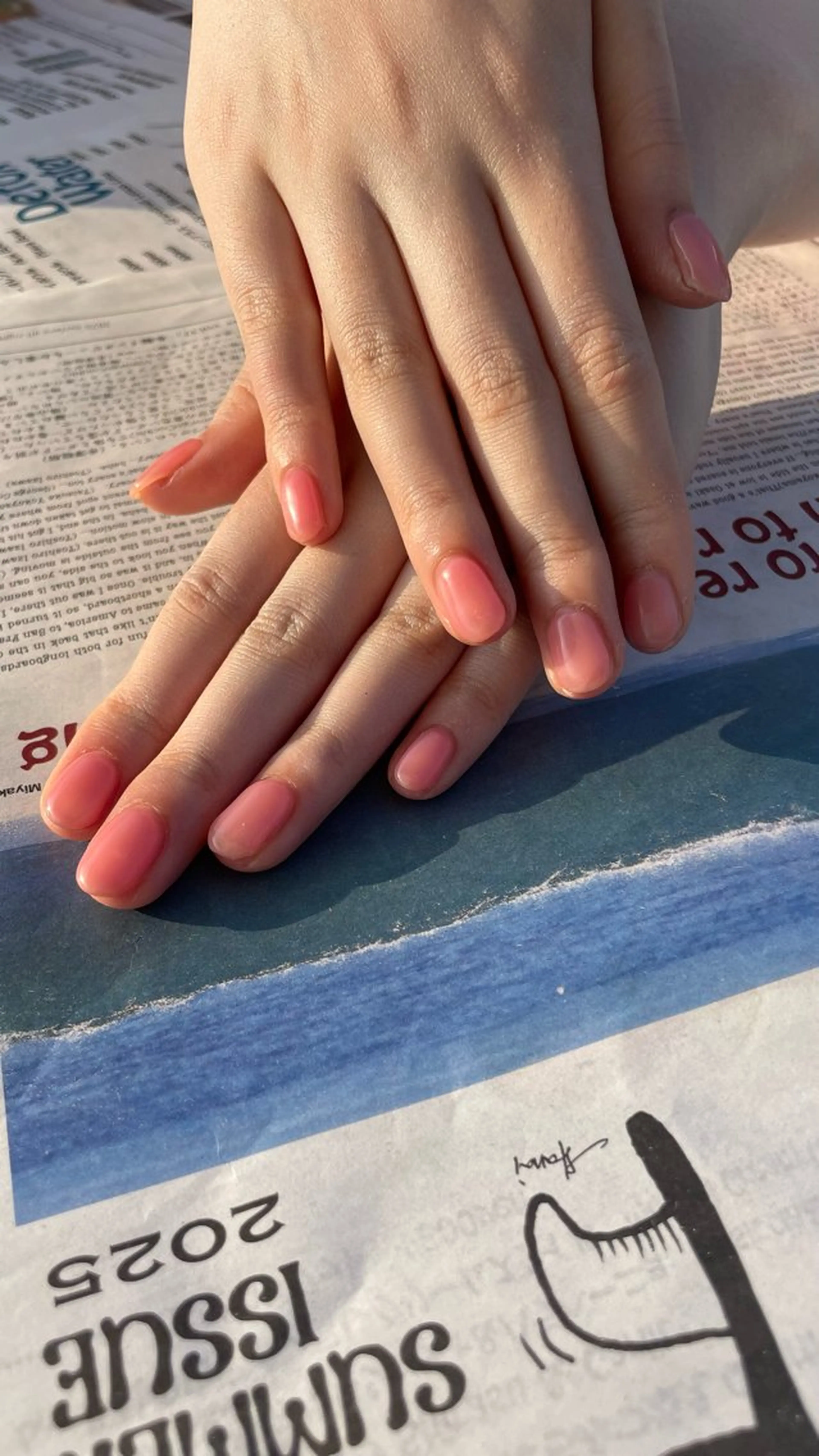 ネイル ワンカラーネイル ハンドネイル Seek Red Nail所属・Yoshitake Saoriのネイルデザイン