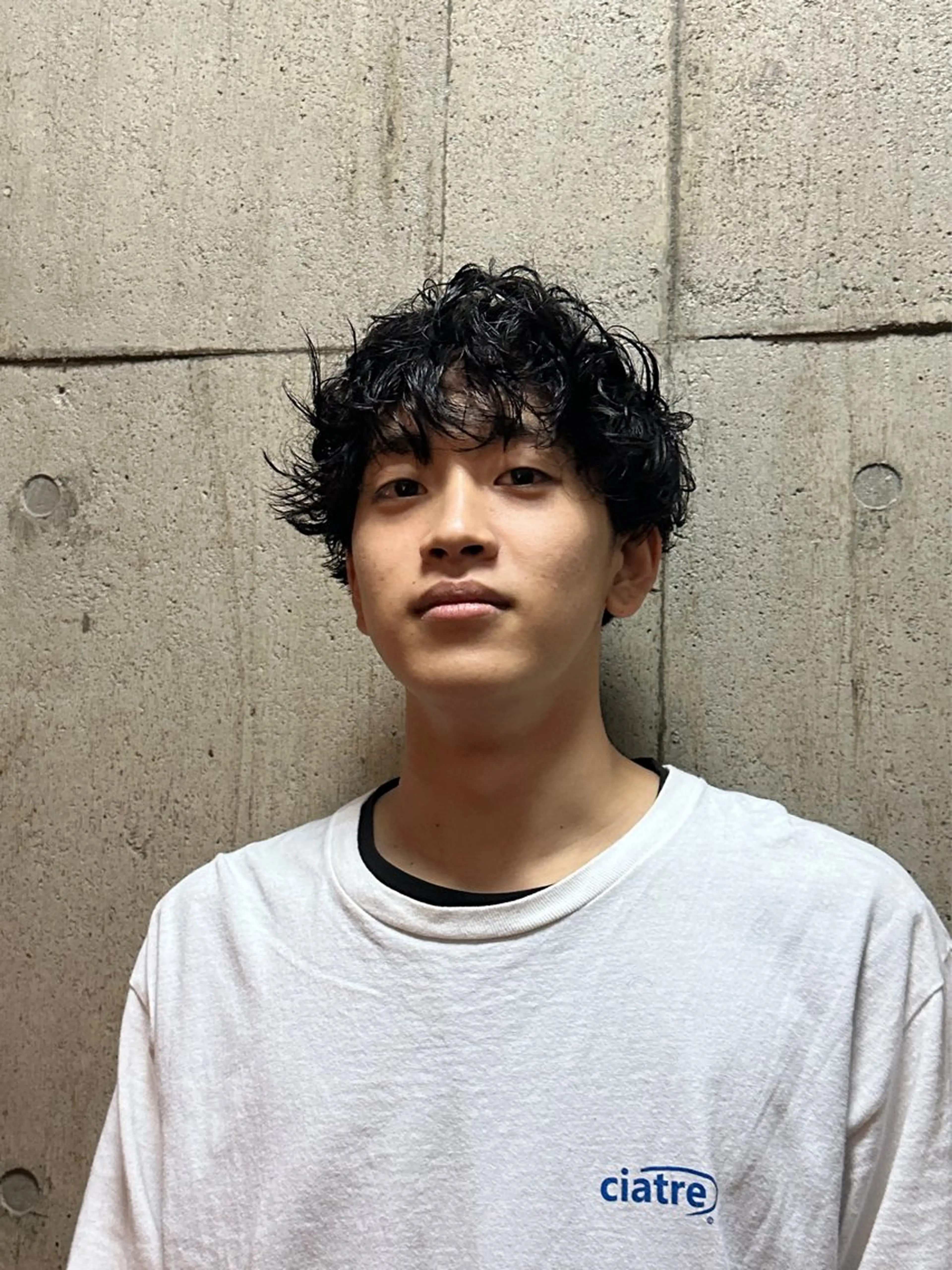 ショート パーマ メンズ メンズパーマ スパイラルパーマ 金沢メンズサロン anciel金山慎吾のヘアスタイル