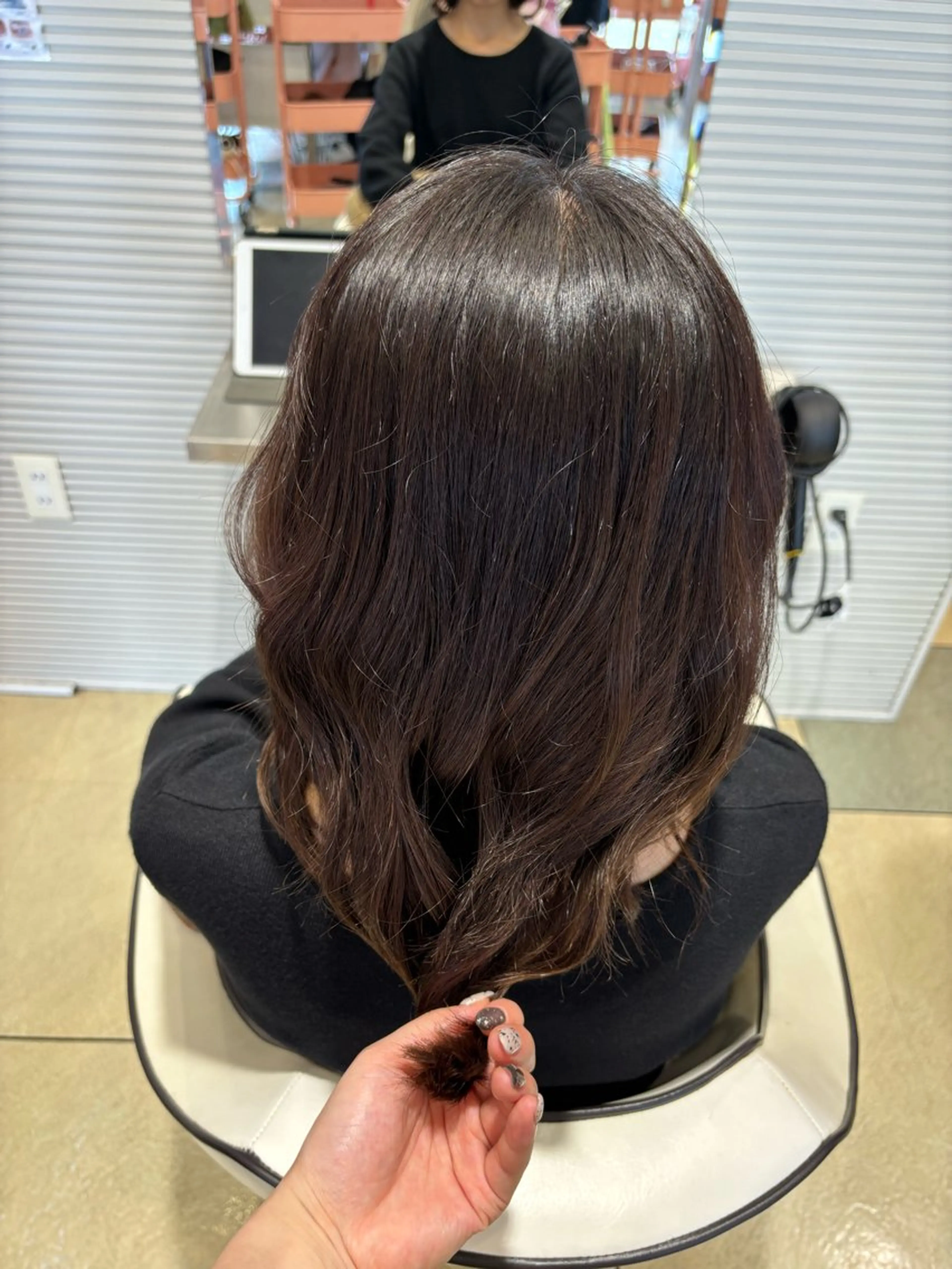 ロング カラー 透明感カラー/ くびれヘア/ユウユのヘアスタイル