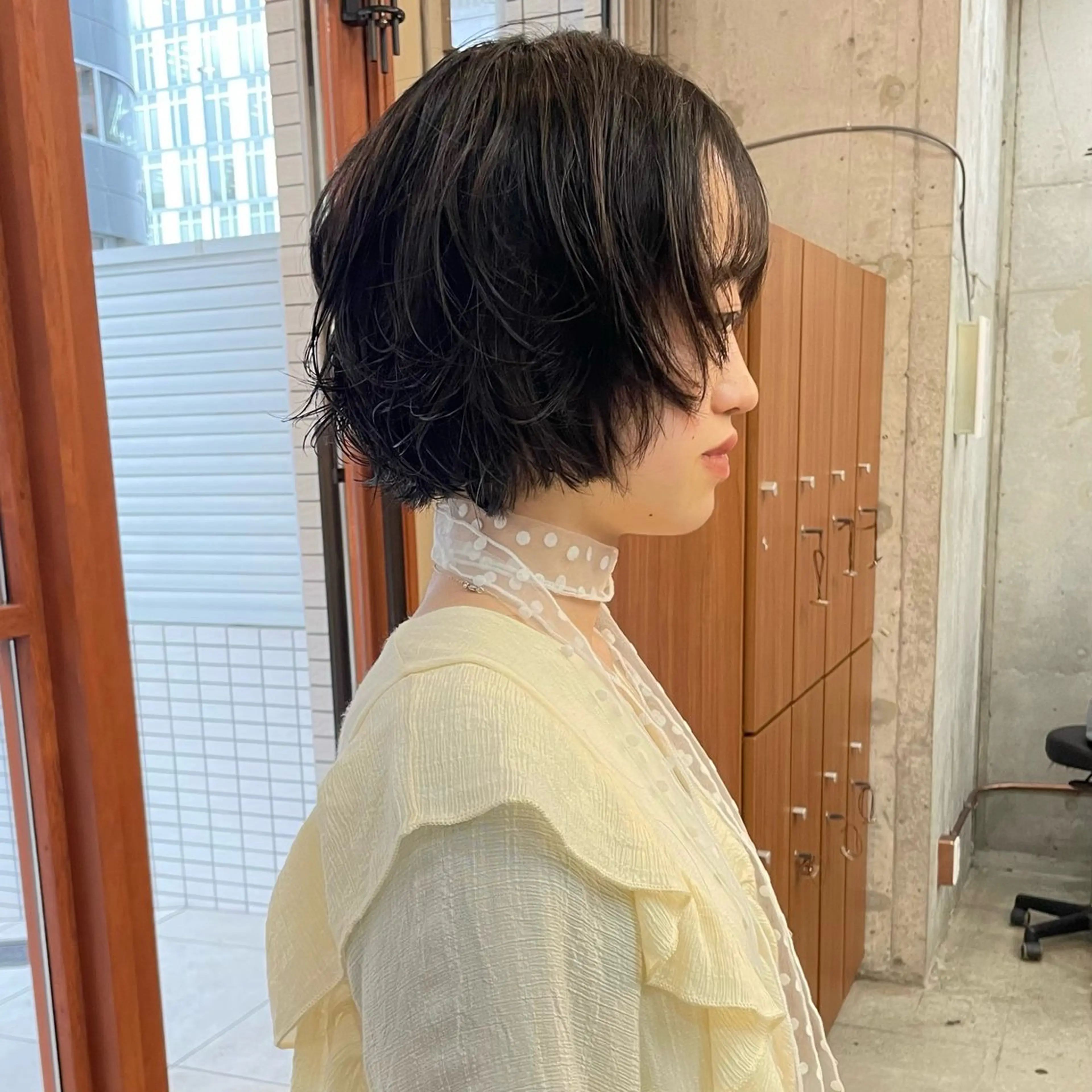 パーマ ウルフカット パーマ カリン/ カット・ブリーチのヘアスタイル