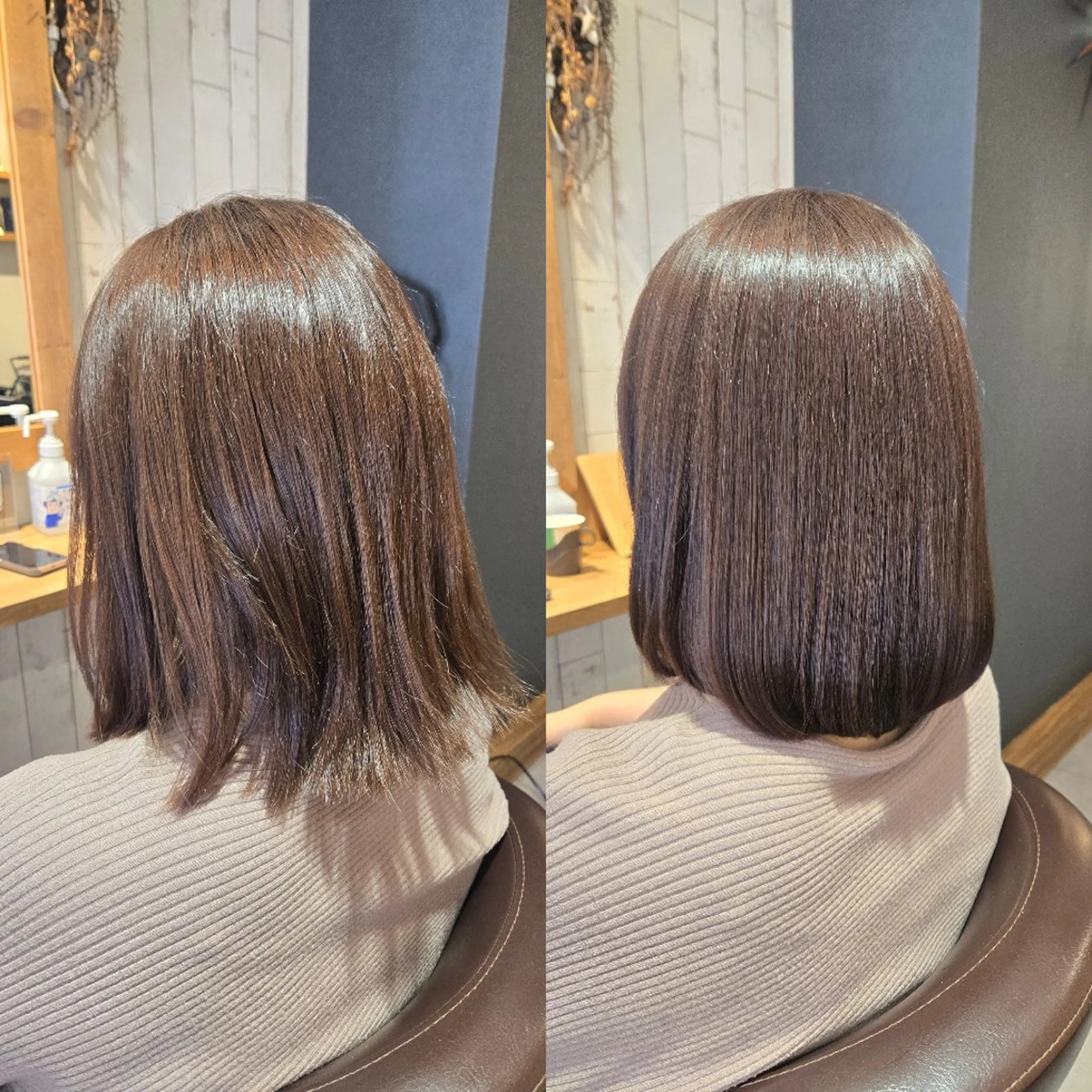 ミディアム カット トリートメント 野村 果音(カノン)のヘアスタイル