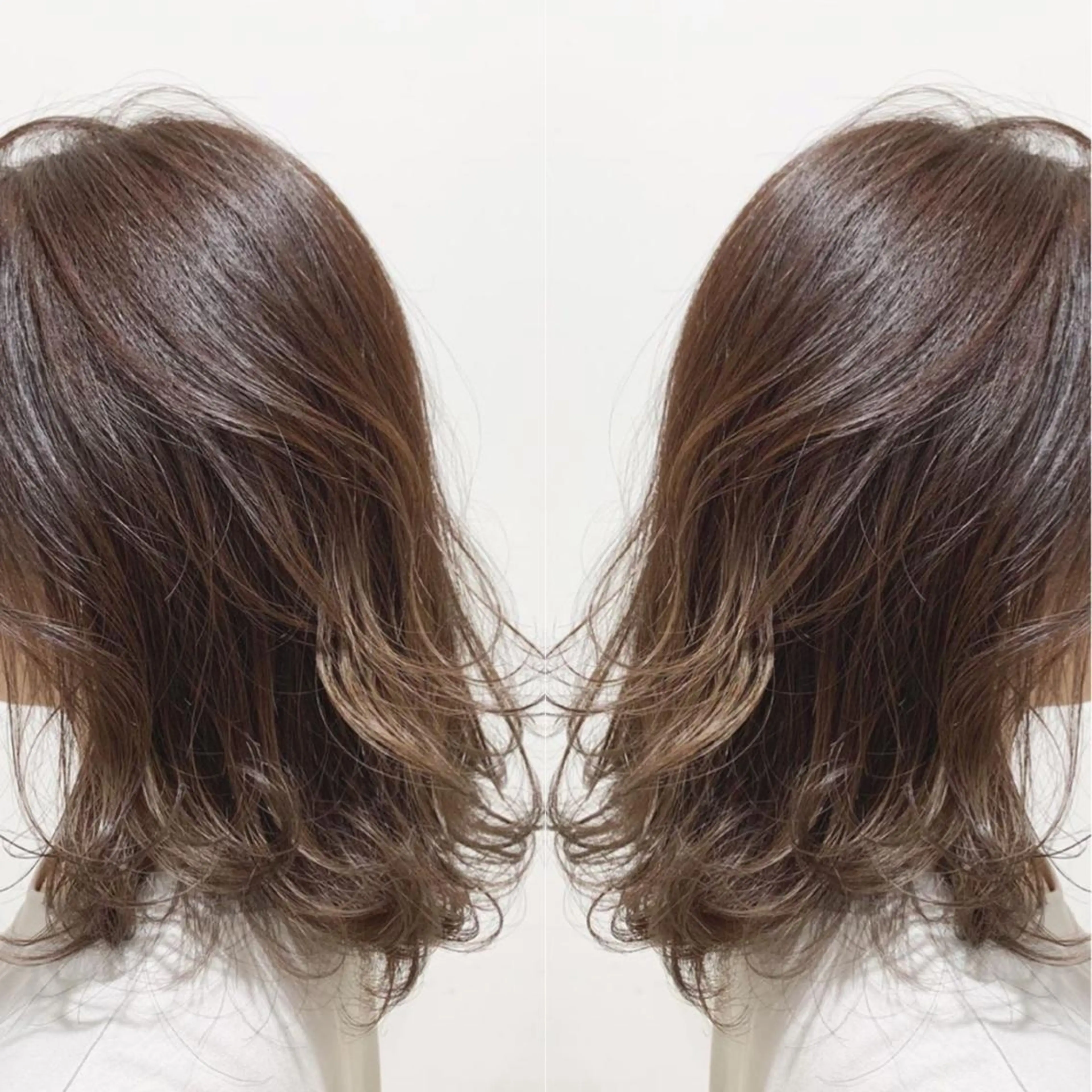 ミディアム カット ヘアカラー トリートメント 【White京橋】 岸　拓斗のヘアスタイル