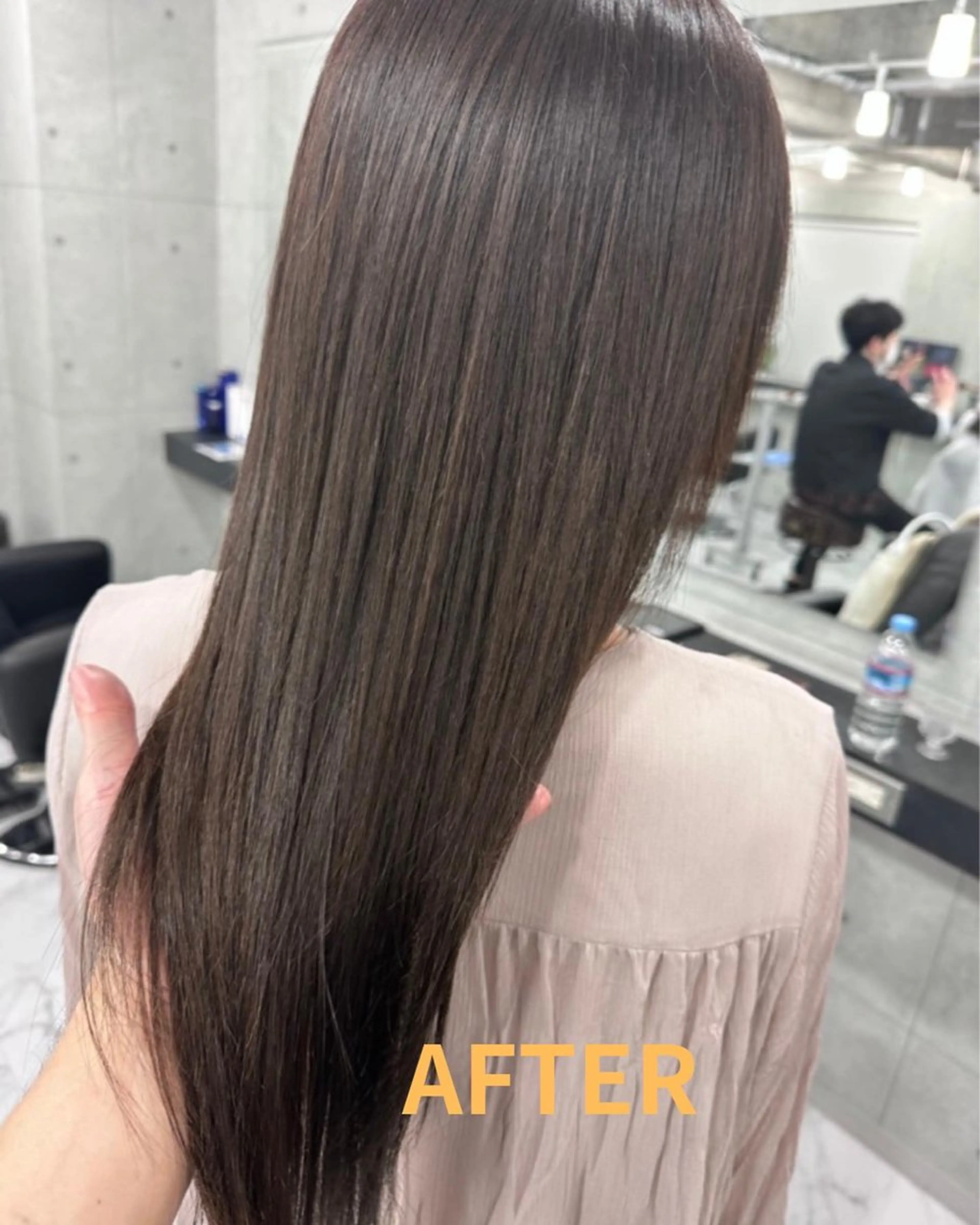 セミロング ハイライト 髪質改善 小顔カット Endearing 銀座/レイヤーカットのヘアスタイル