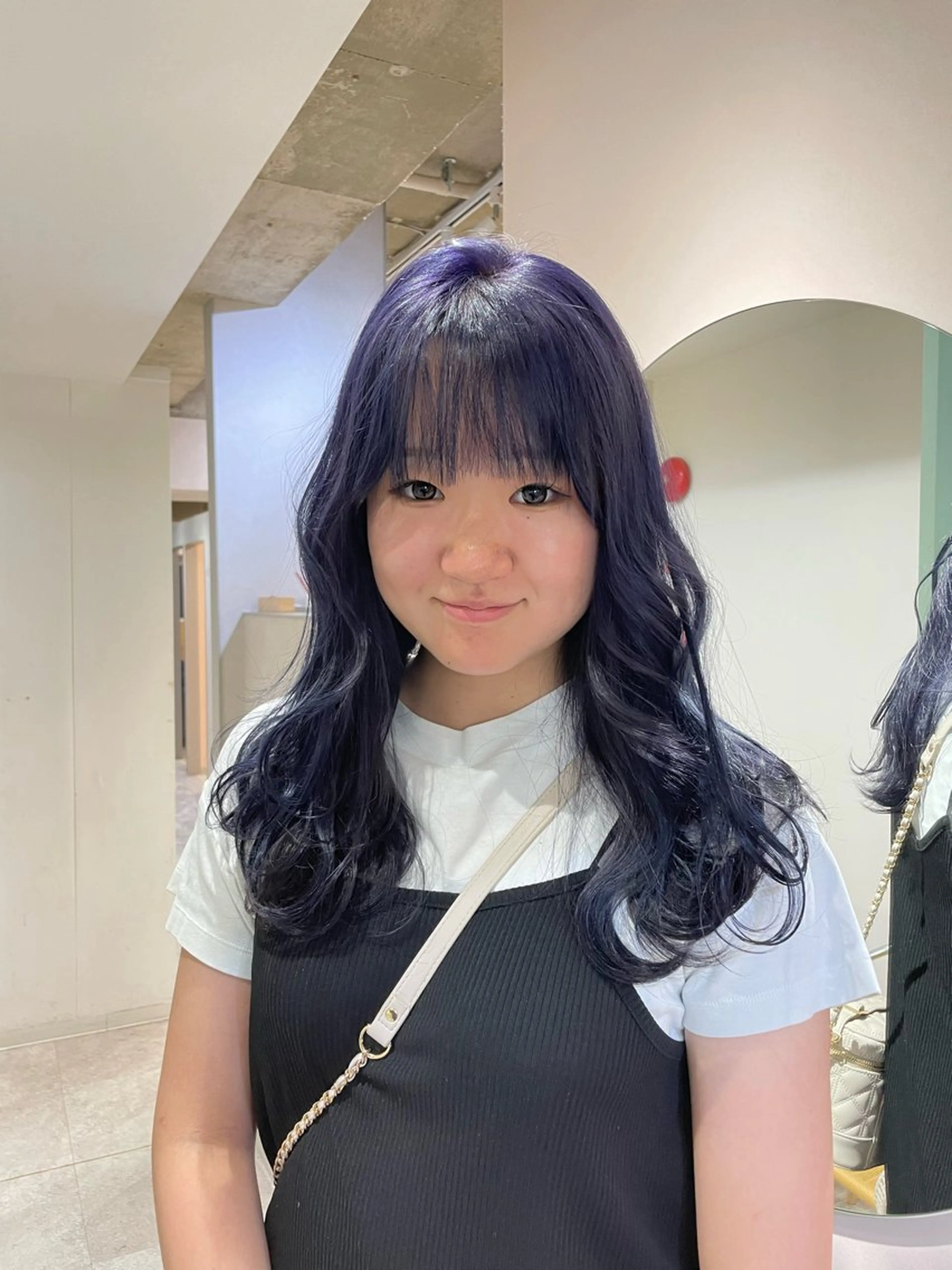 セミロング カラー ヘアカラー トリートメント 🦖JIN HAIR DESIGN🦖のヘアスタイル