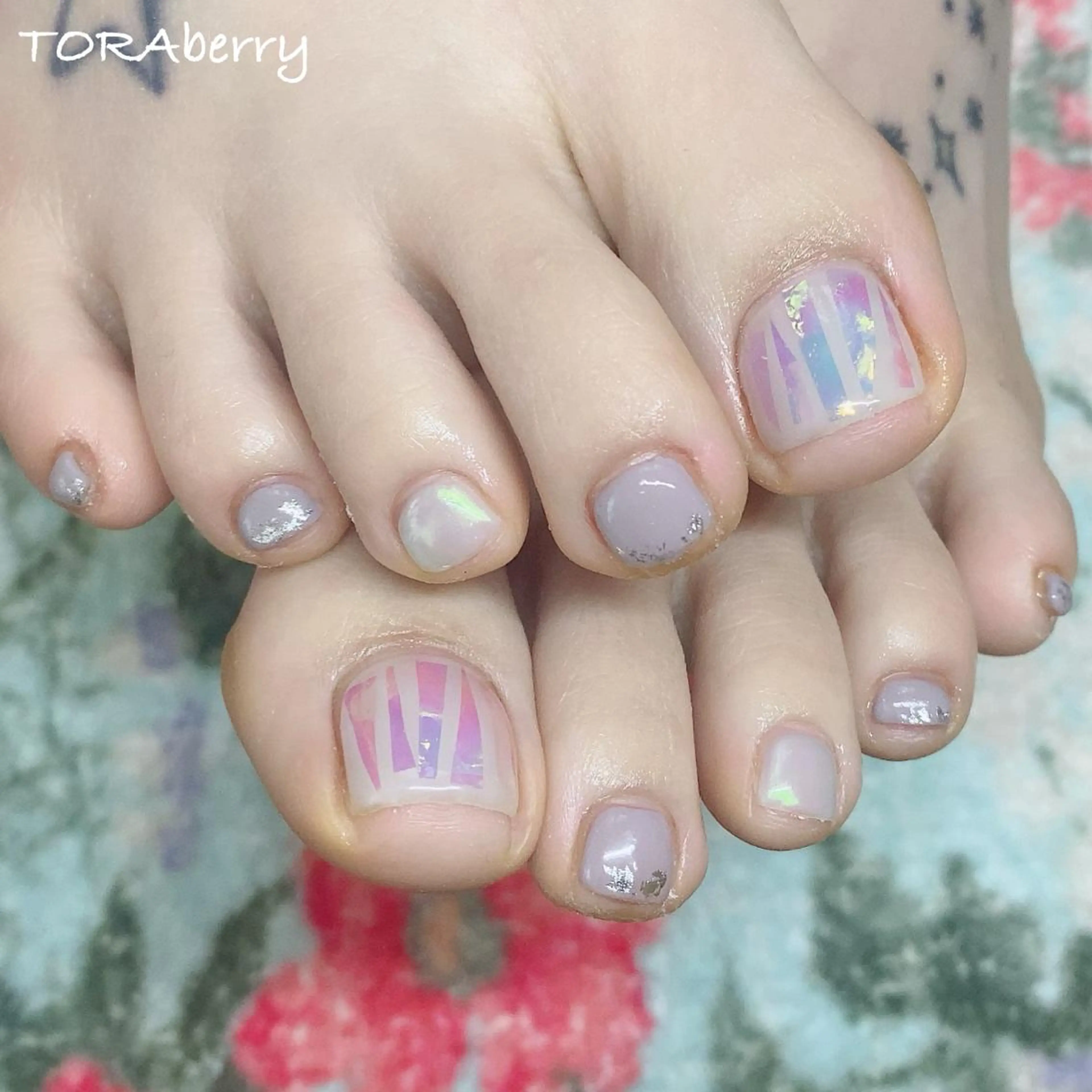 ネイル フットネイル ネイリスト なつみのネイルデザイン