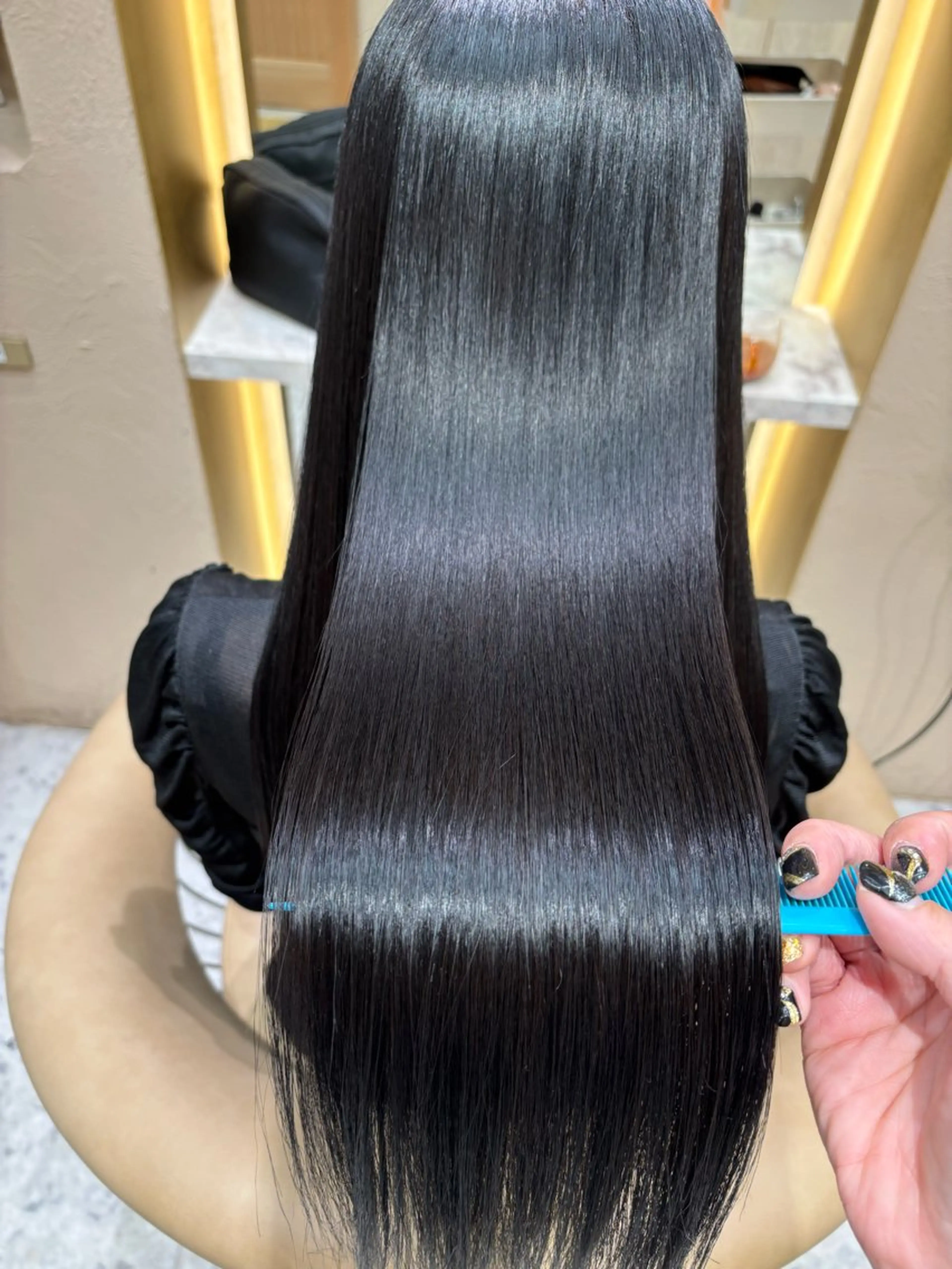 ロング 縮毛矯正 あかね☆ヘアアレンジ /ボブ/縮毛矯正のヘアスタイル