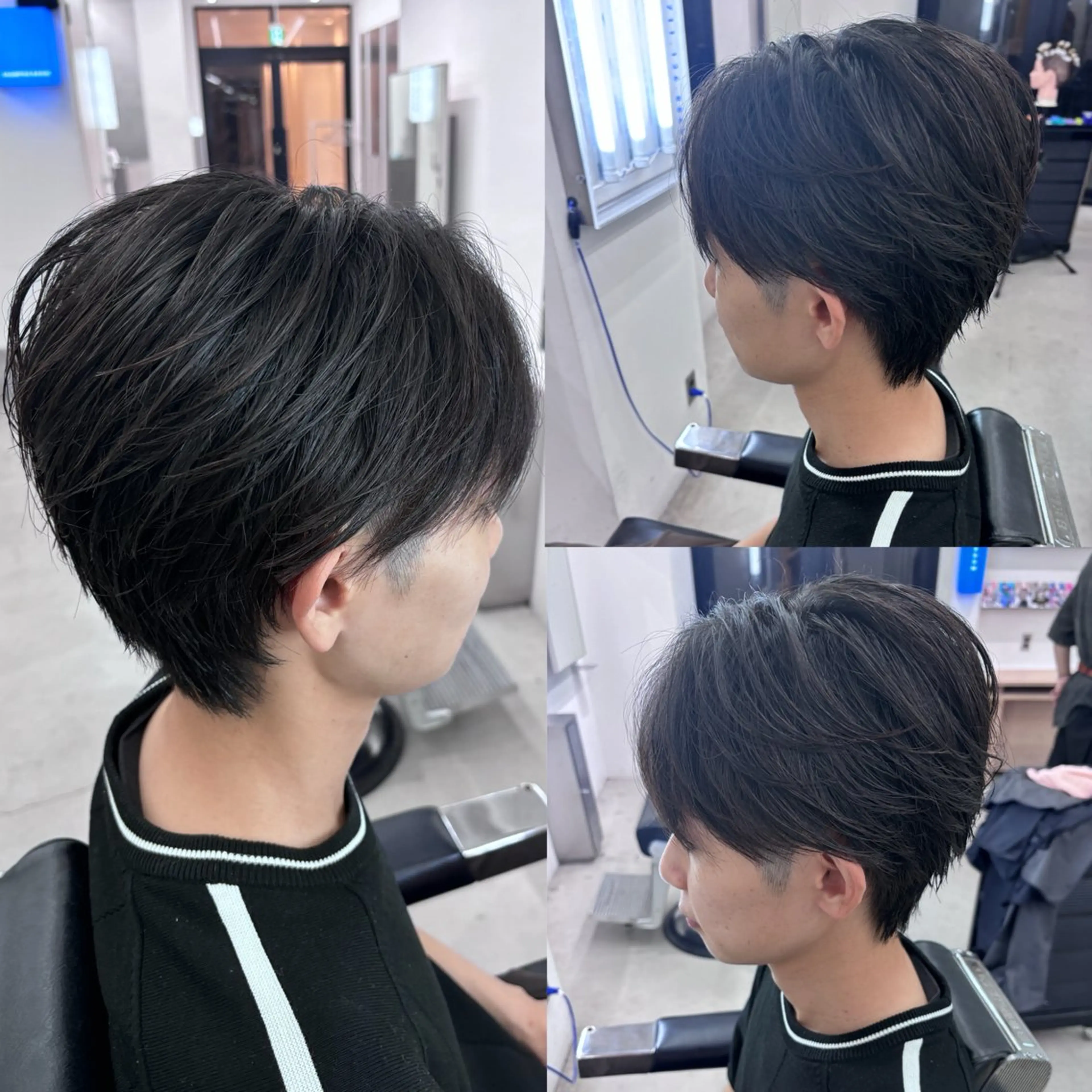 メンズ マッシュ メンズパーマ メンズショート スパイキーショート 波巻きパーマ カット 土岐 仁/メンズ専門 パーマ特化美容師🔥のヘアスタイル