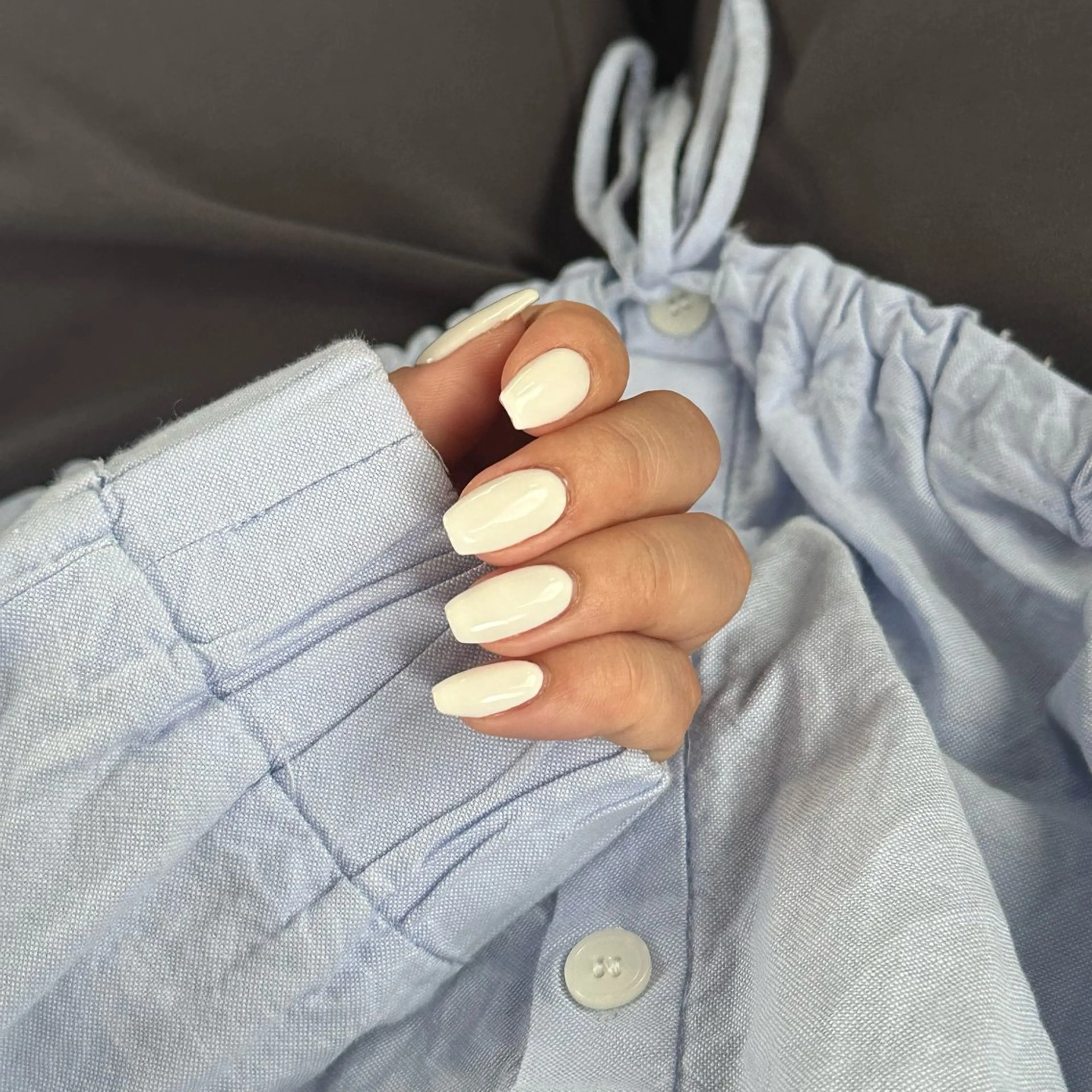 ハンドワンカラー🧸🤎（オフなし）の写真