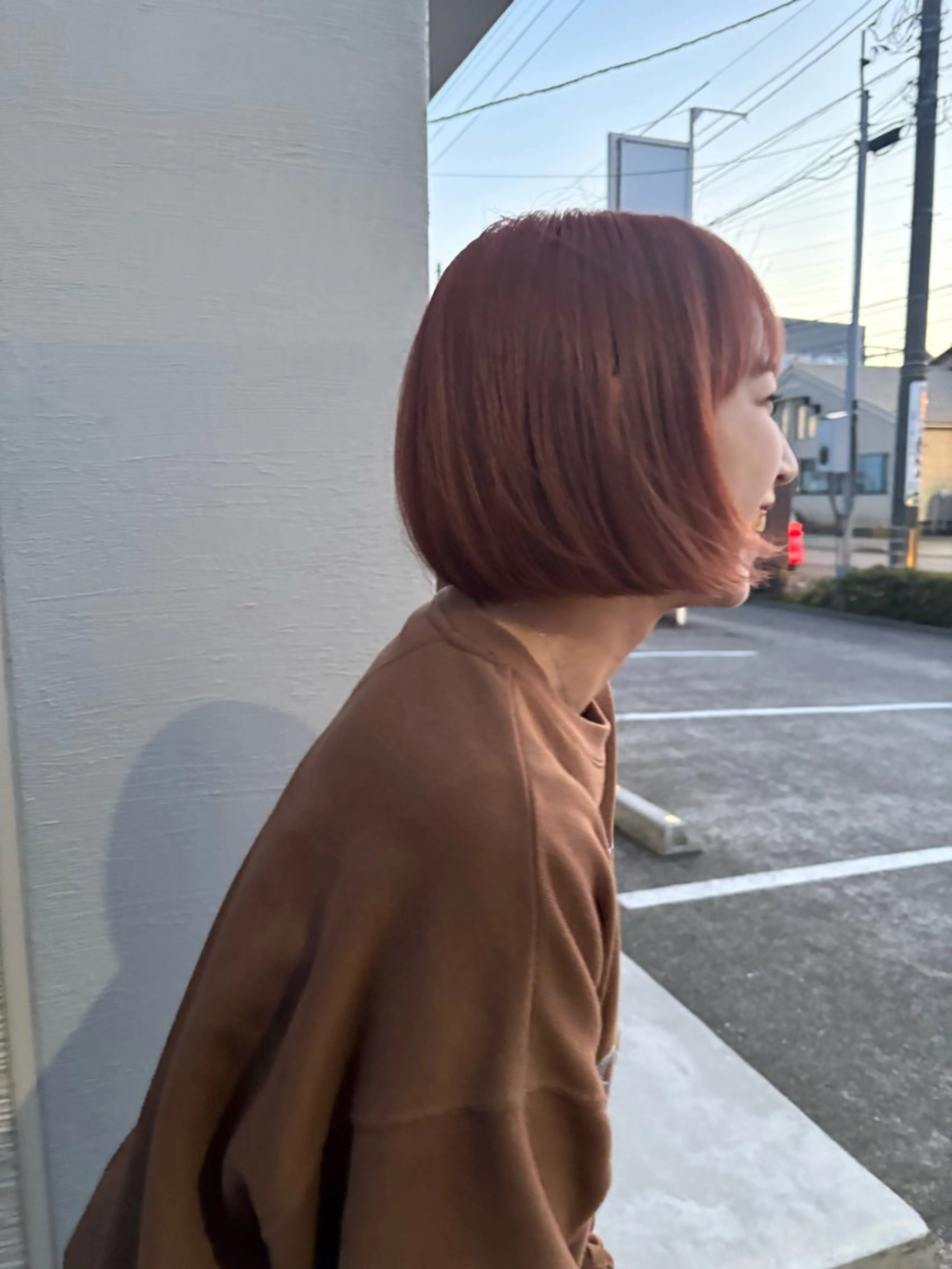 ショート カット ヘアカラー 山岸 未玖のヘアスタイル