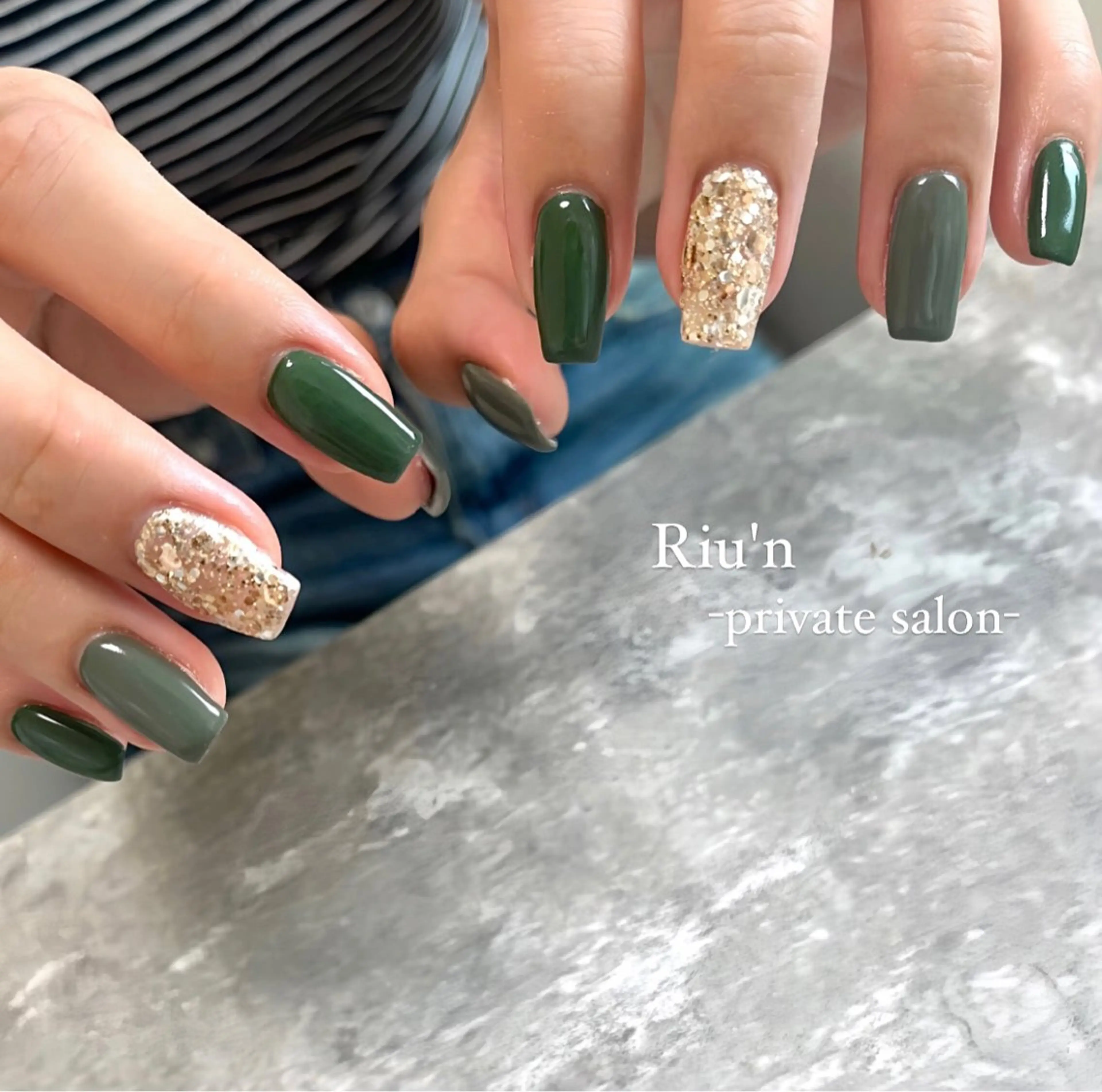 ネイル ハンドネイル Riu*n -private-のネイルデザイン