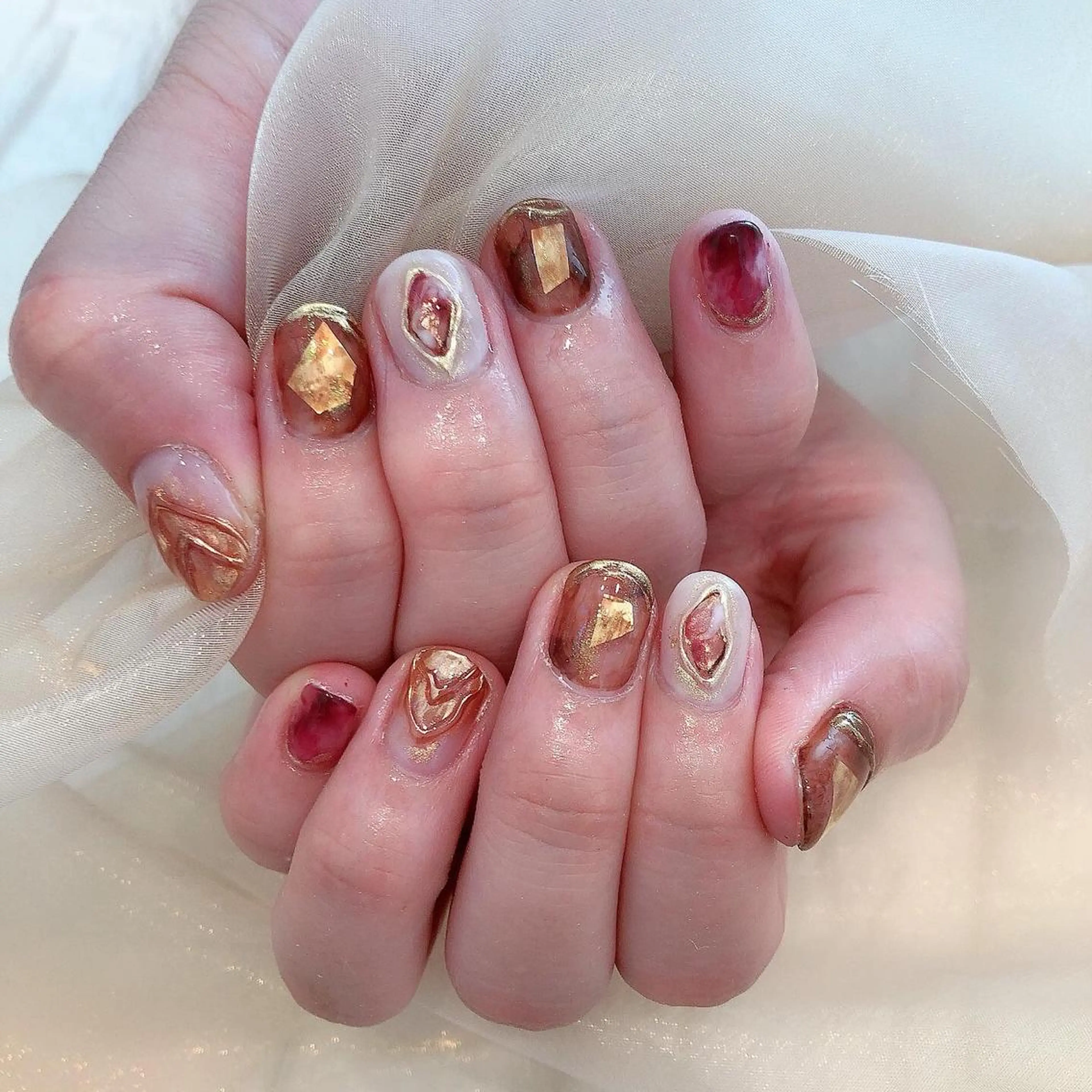 ネイル ハンドネイル puna nailのネイルデザイン