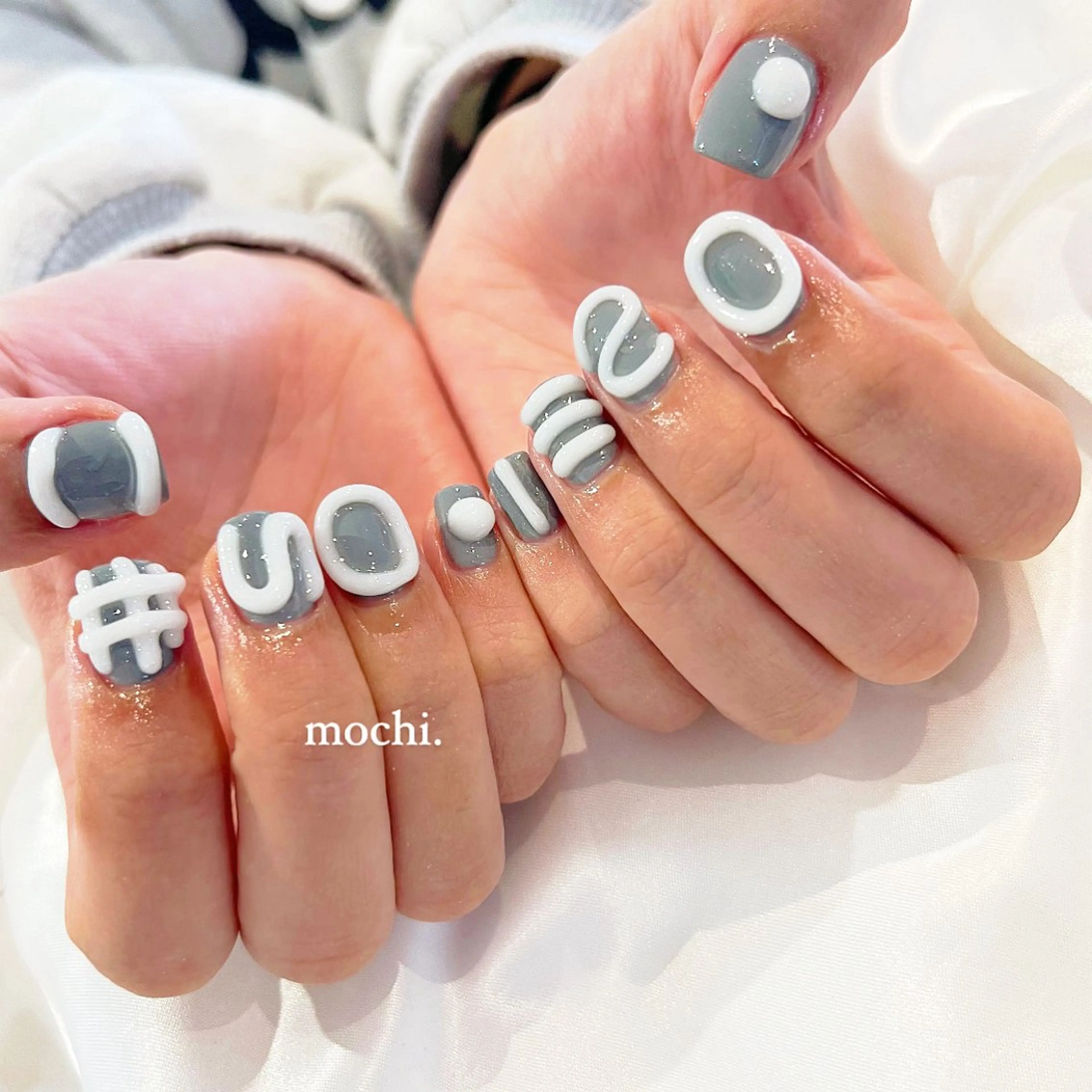 ネイル ハンドネイル mochi. nail🌿のネイルデザイン