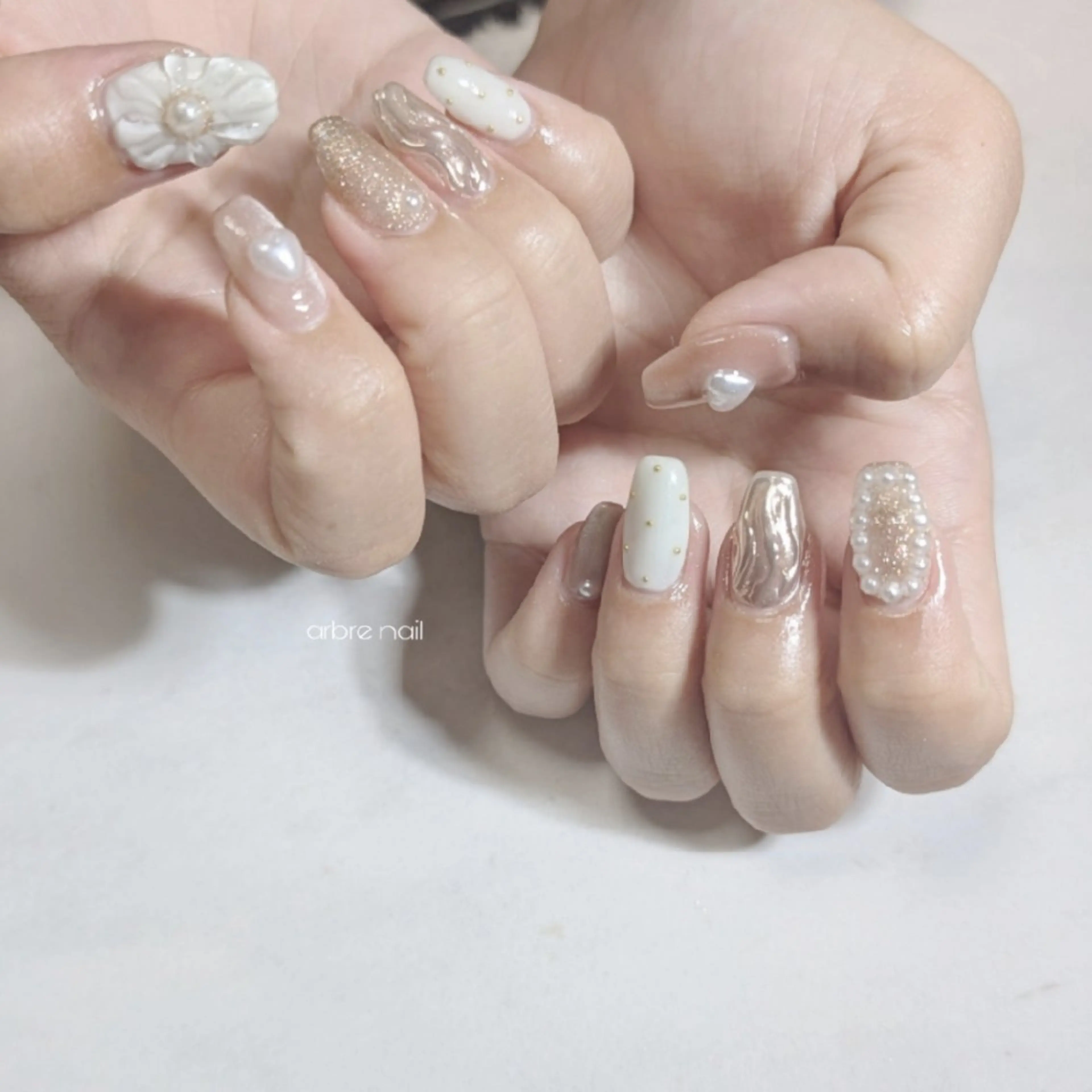 ネイル ✯.。 arbre  nail 。✯.のネイルデザイン