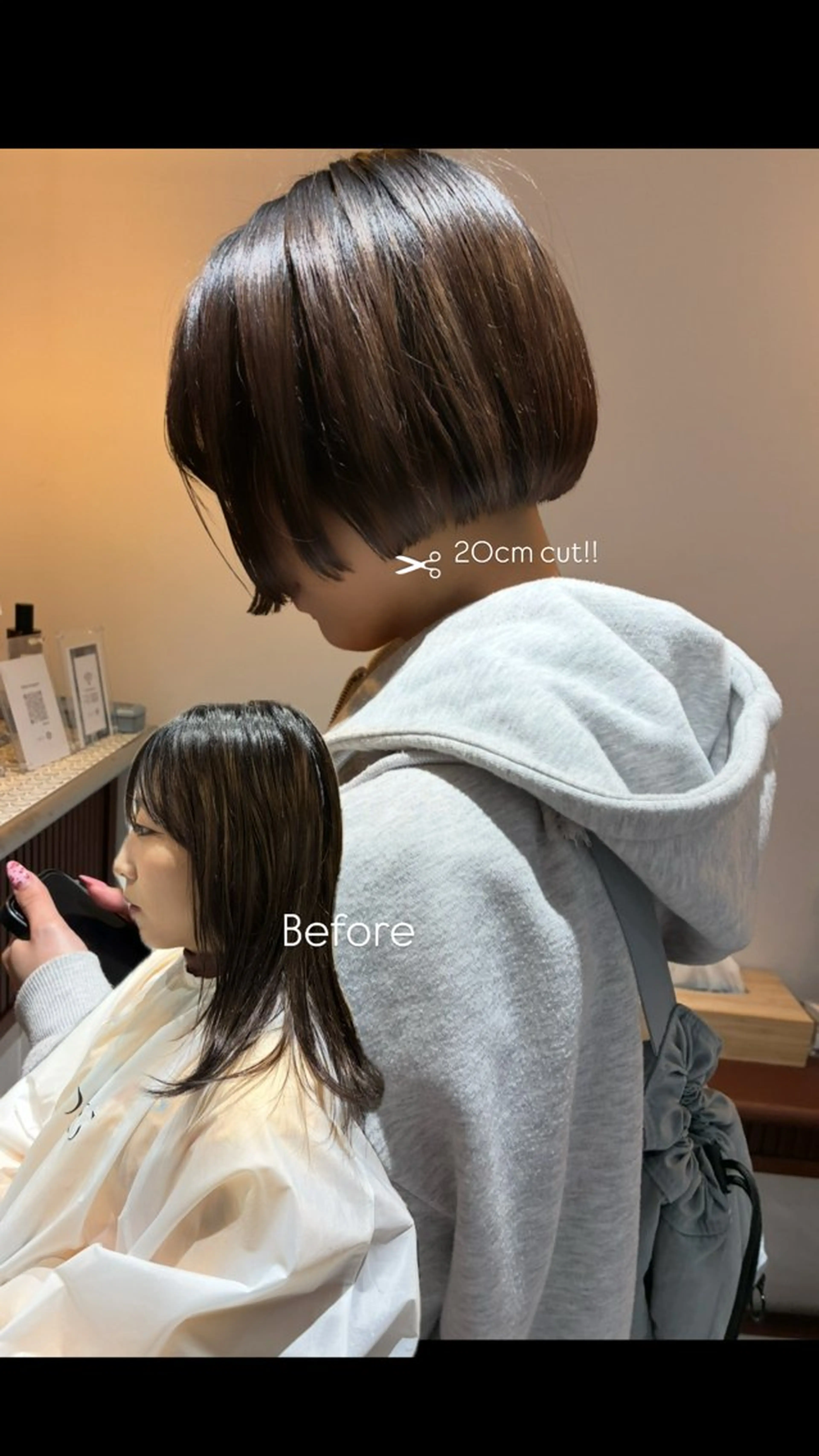 ショート カラー ヘアアレンジ カット ヘッドスパ 💟Opus/ Mizuki🐕💟のヘアスタイル