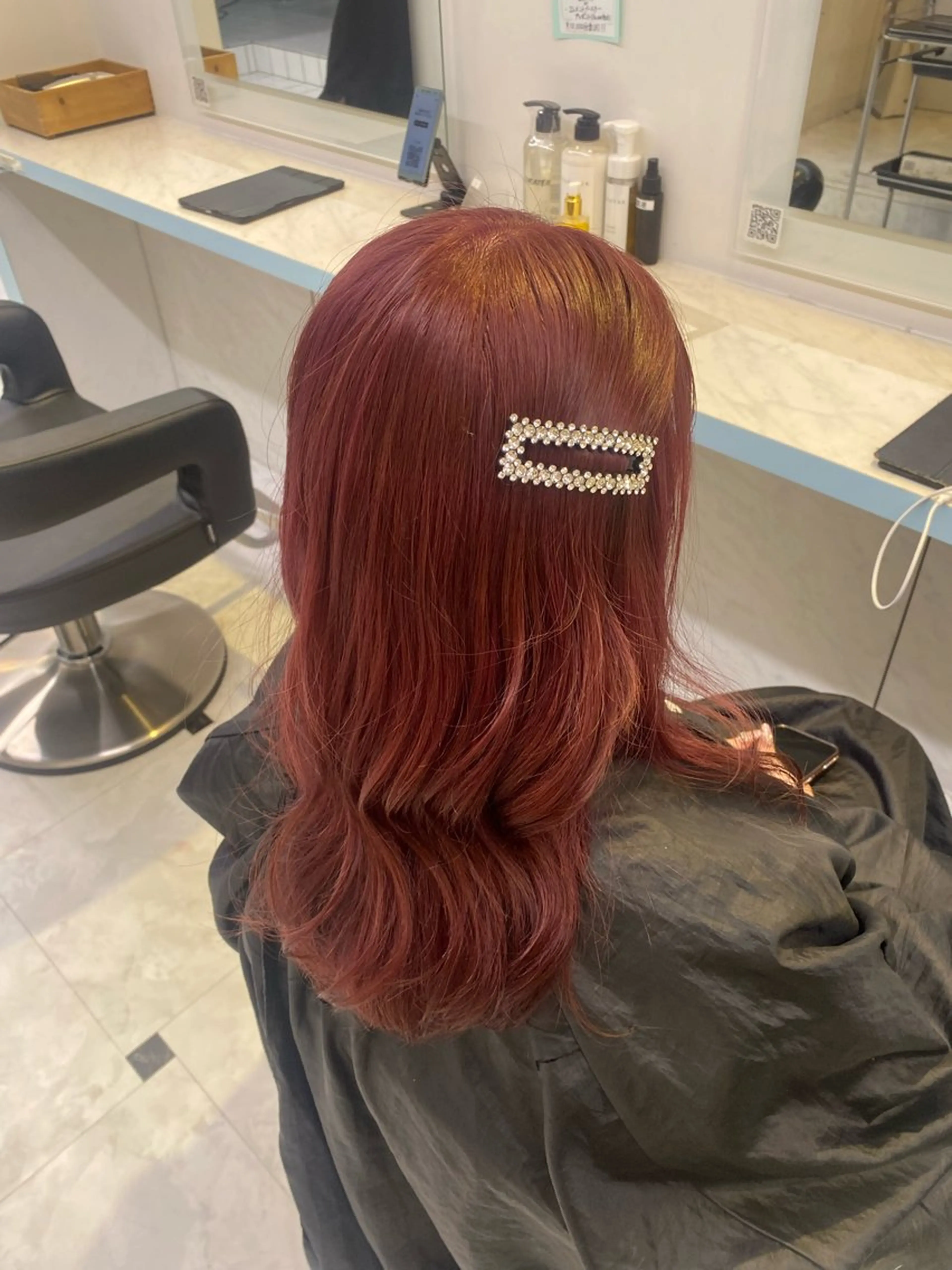 ロング ヘアカラー トリートメント 🤎モテ髪＆透明感 ミルクティー🥣🤎のヘアスタイル