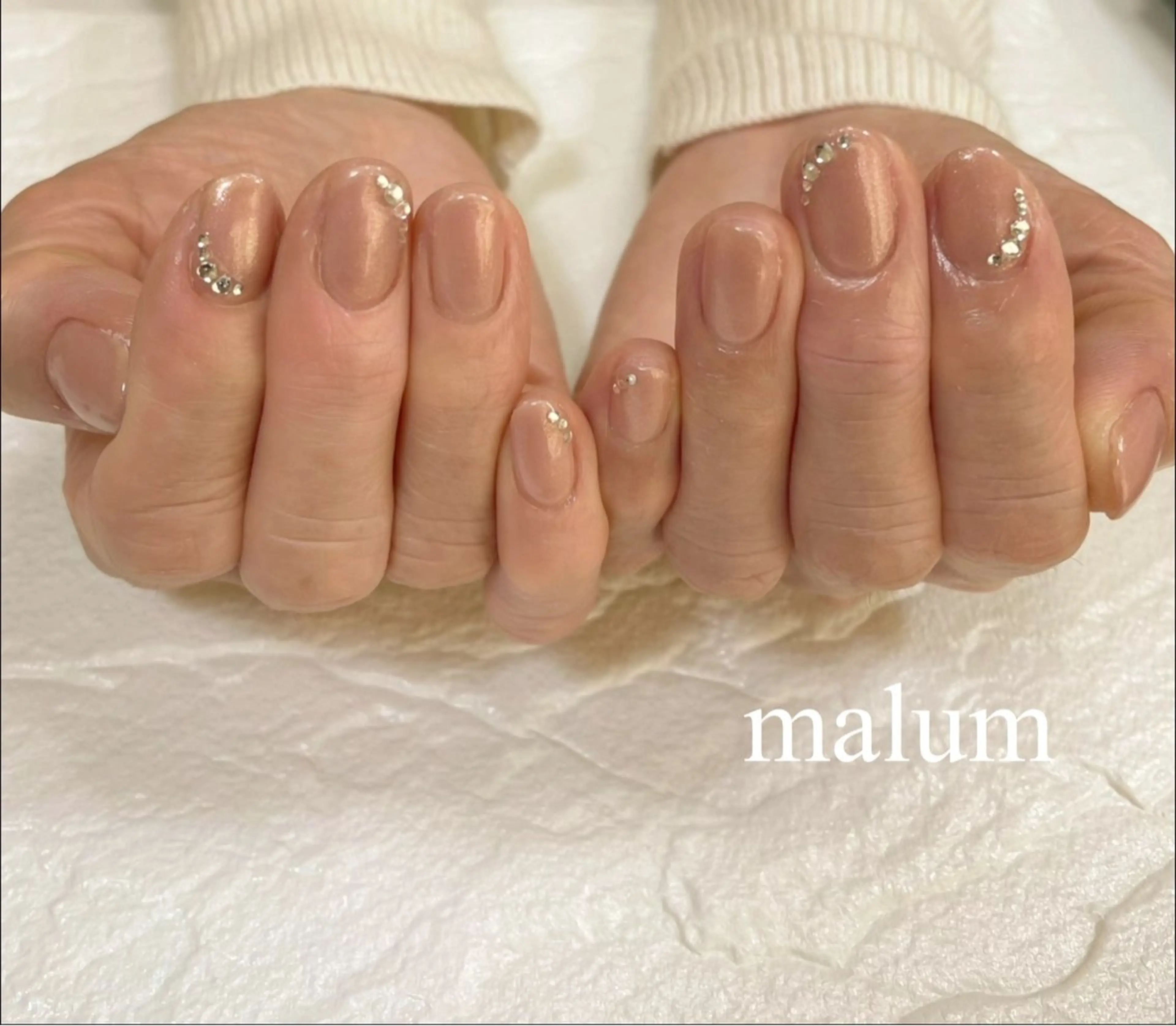 ネイル ハンドネイル malum nailのネイルデザイン