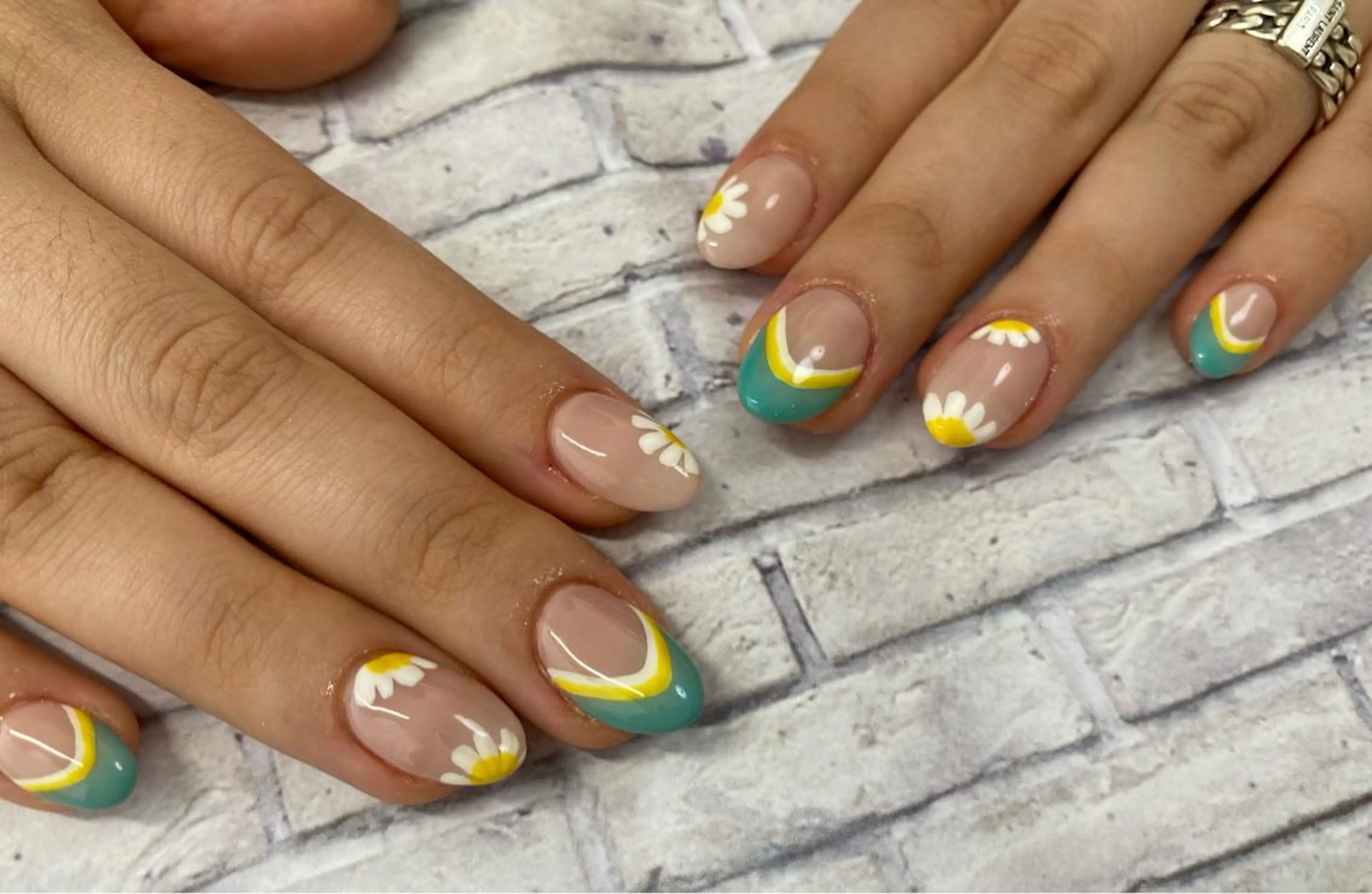 ネイル ハンドネイル Mana‪ ‪·͜· ❤︎‬のネイルデザイン