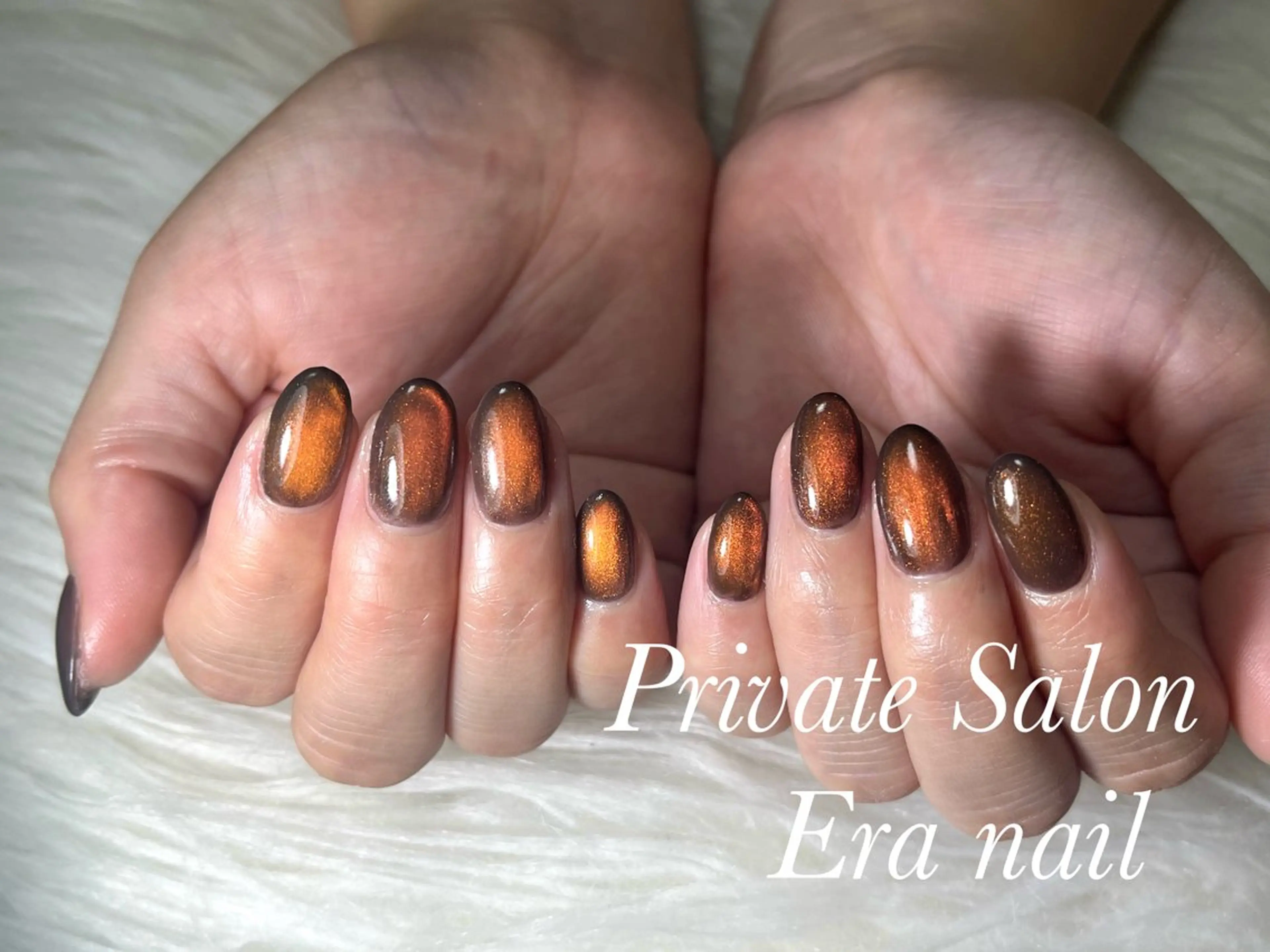 ネイル マグネットネイル ハンドネイル Era nailのネイルデザイン