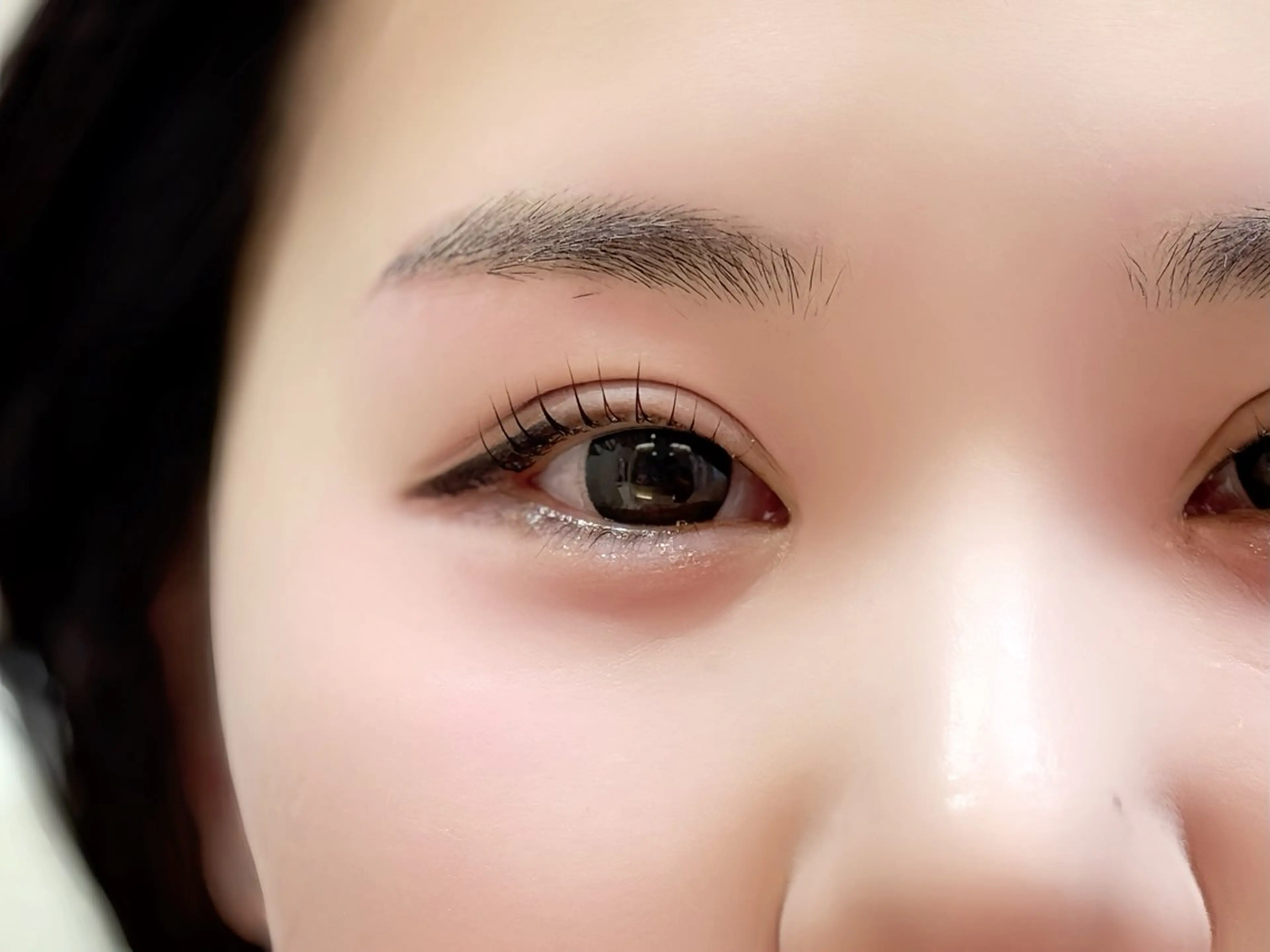 マツエク・マツパ パリジェンヌラッシュリフト 暖色/レイヤーカット /艶髪/髪質改善/のマツエク・マツパデザイン