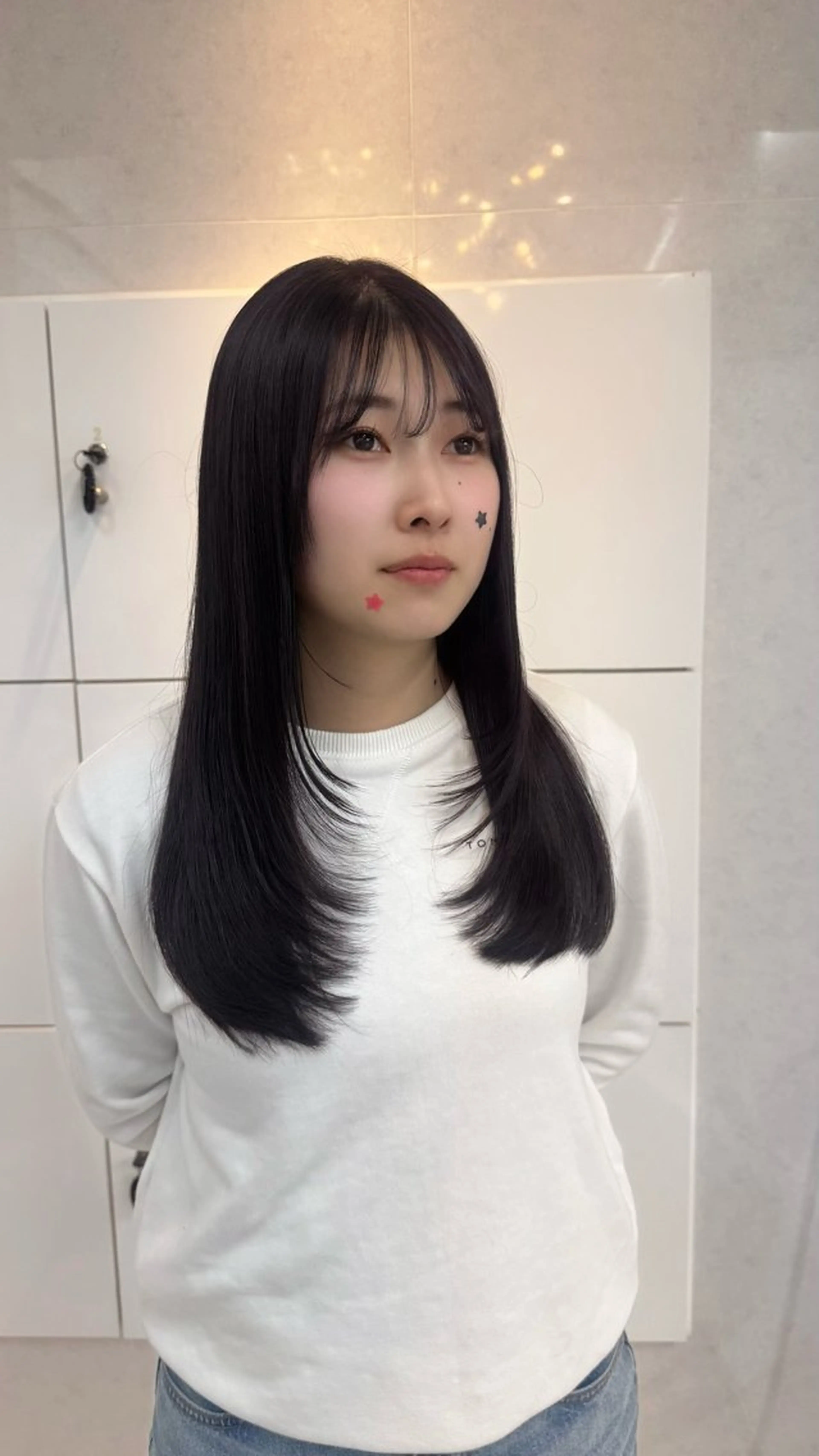 ロング カット ヘアカラー 【ALEAP】 coconaのヘアスタイル