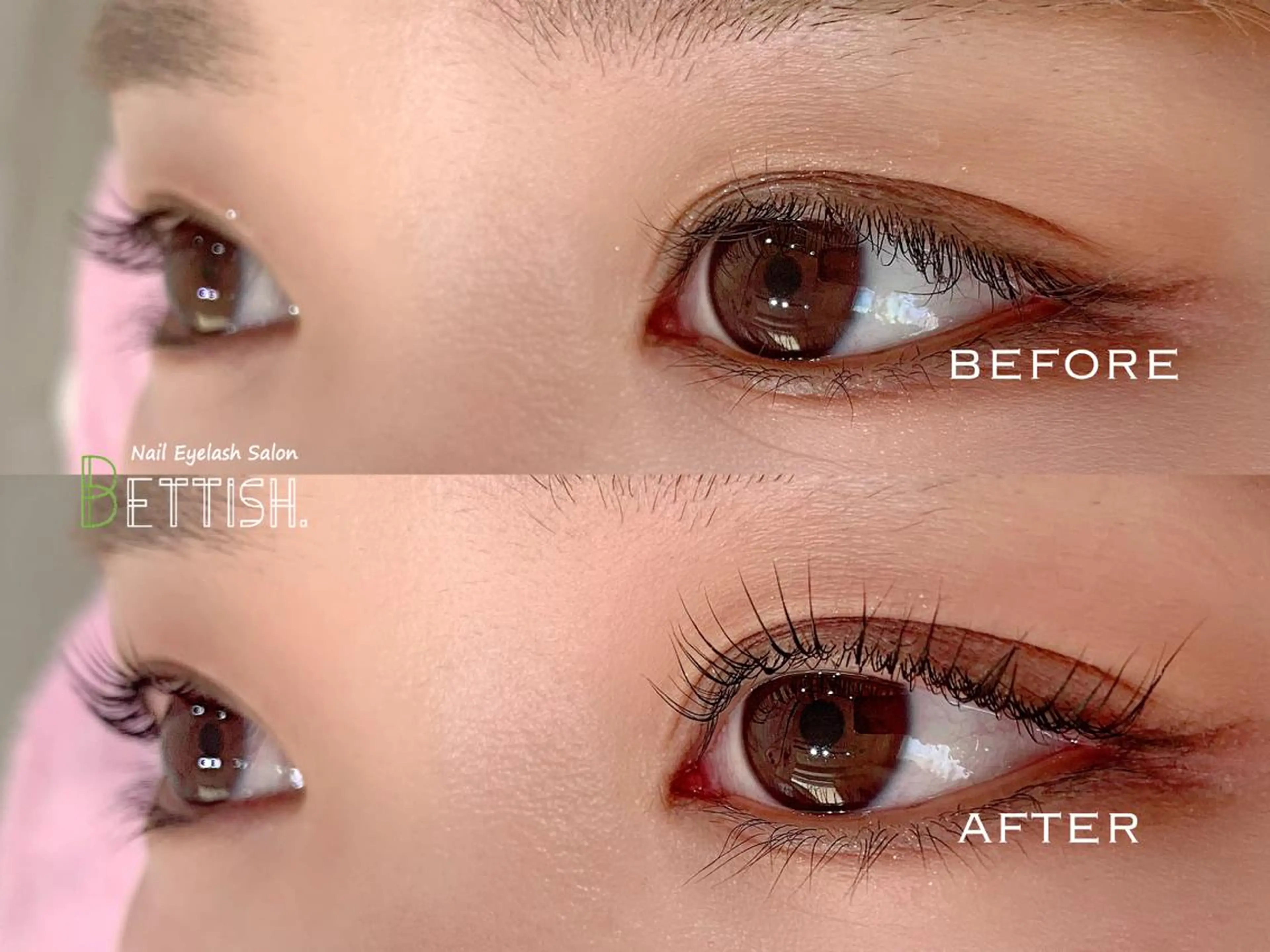 マツエク・マツパ BETTISH. HARUKA☺︎のマツエク・マツパデザイン