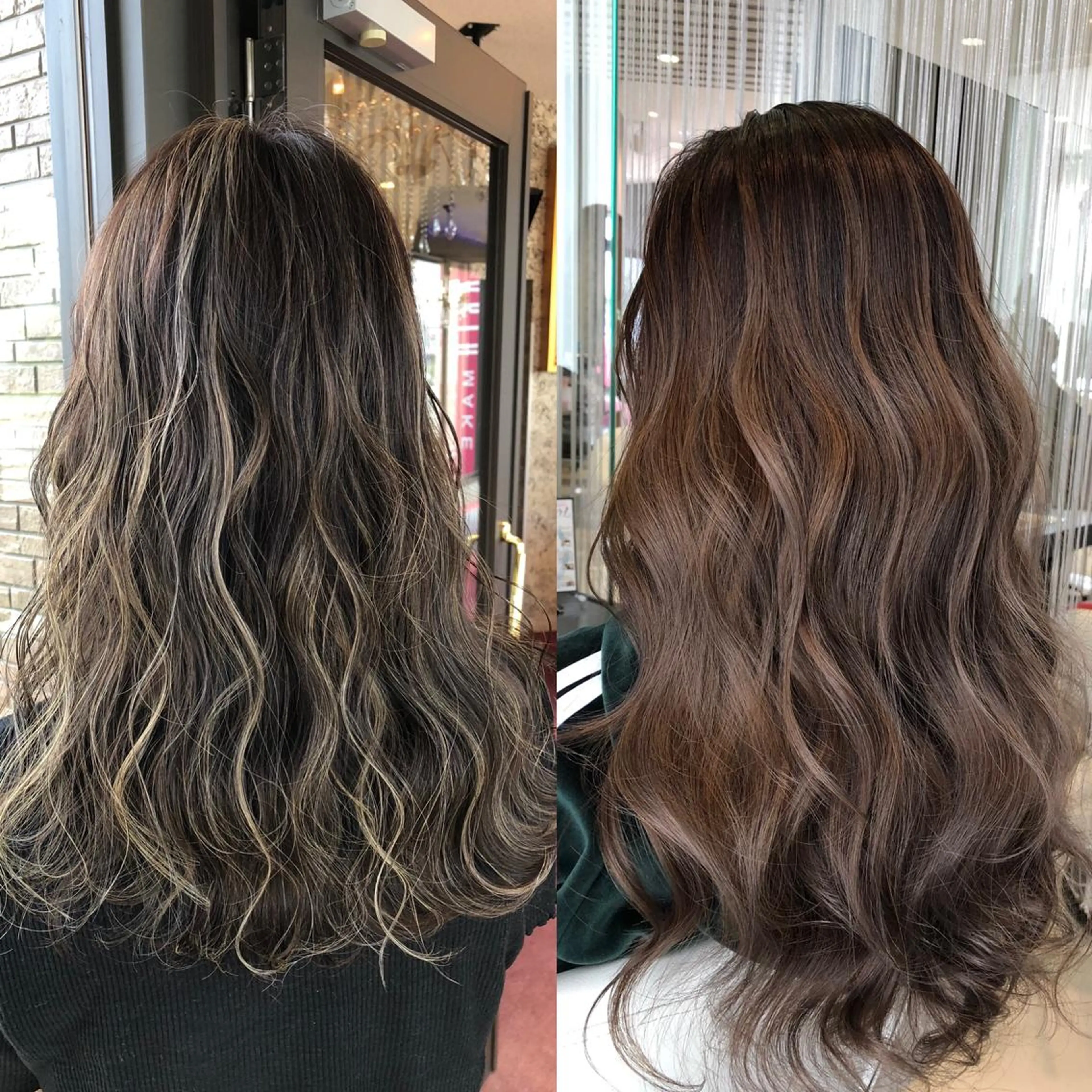 ミディアム ヘアアレンジ カット ヘアカラー トリートメント 大塚 貴之のヘアスタイル