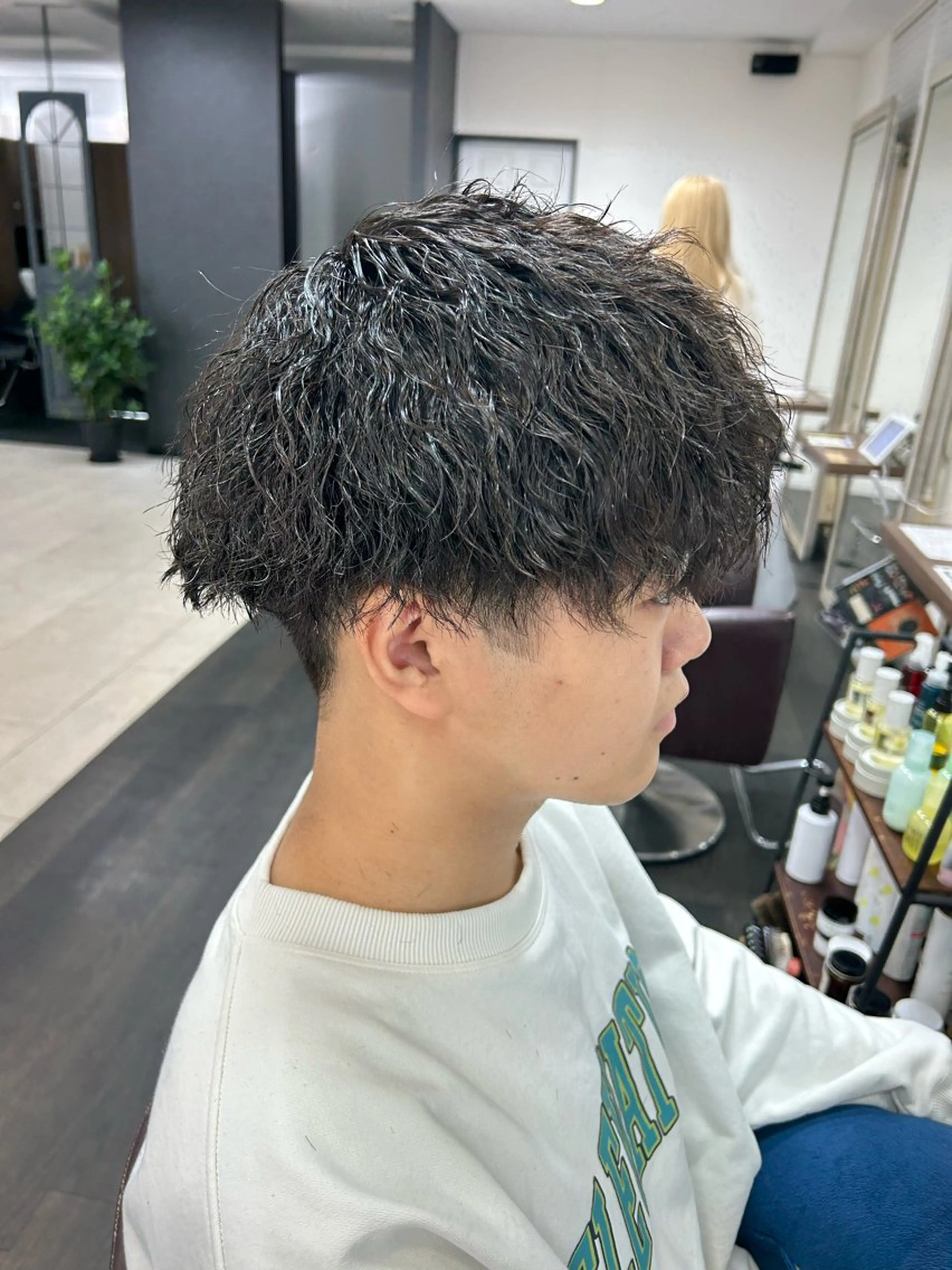 ショート パーマ メンズ マッシュ メンズパーマの達人 / タカシマダイスケのヘアスタイル