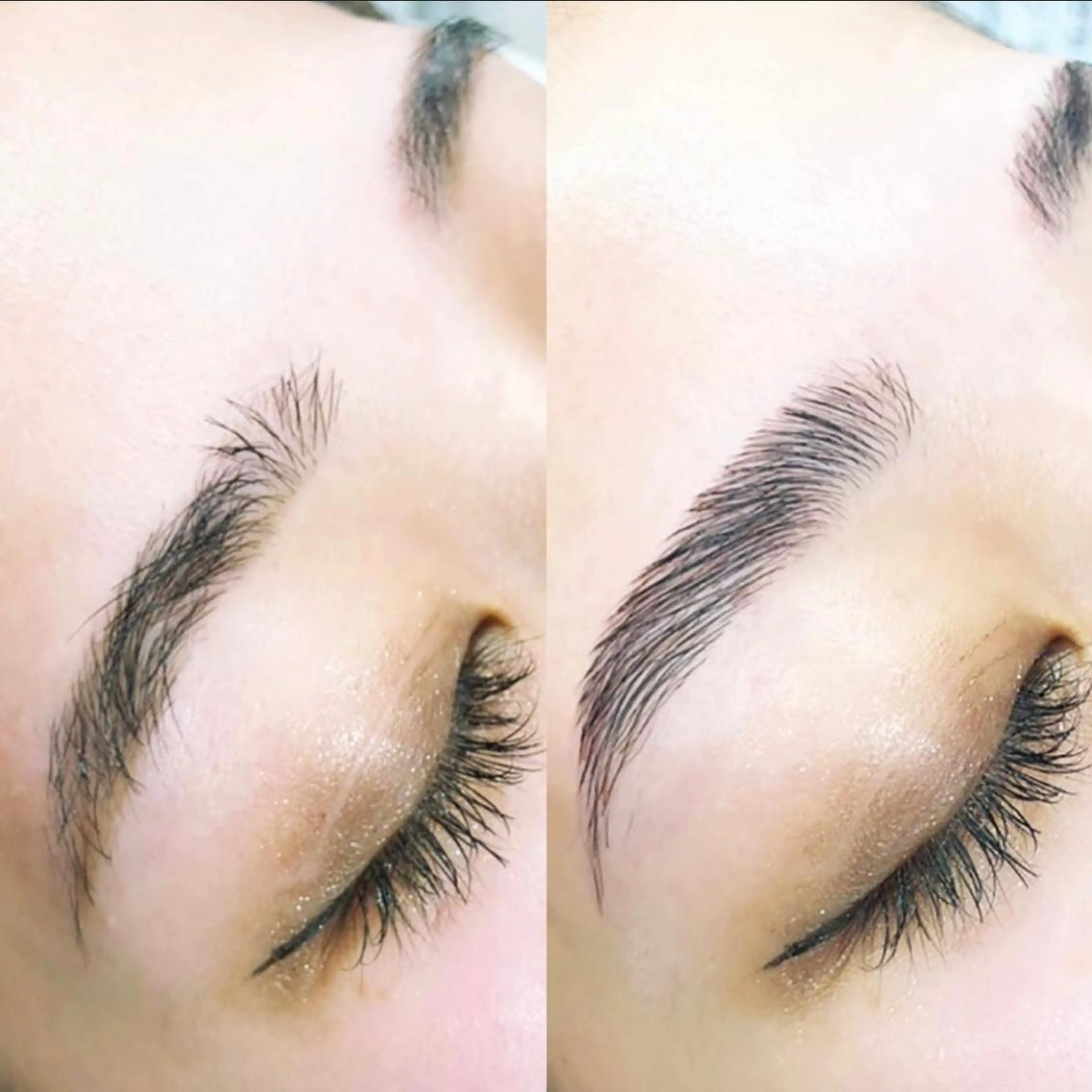 アイブロウ 左右1ミリも狂わない 眉毛⭐︎Lillyのマツエク・マツパデザイン