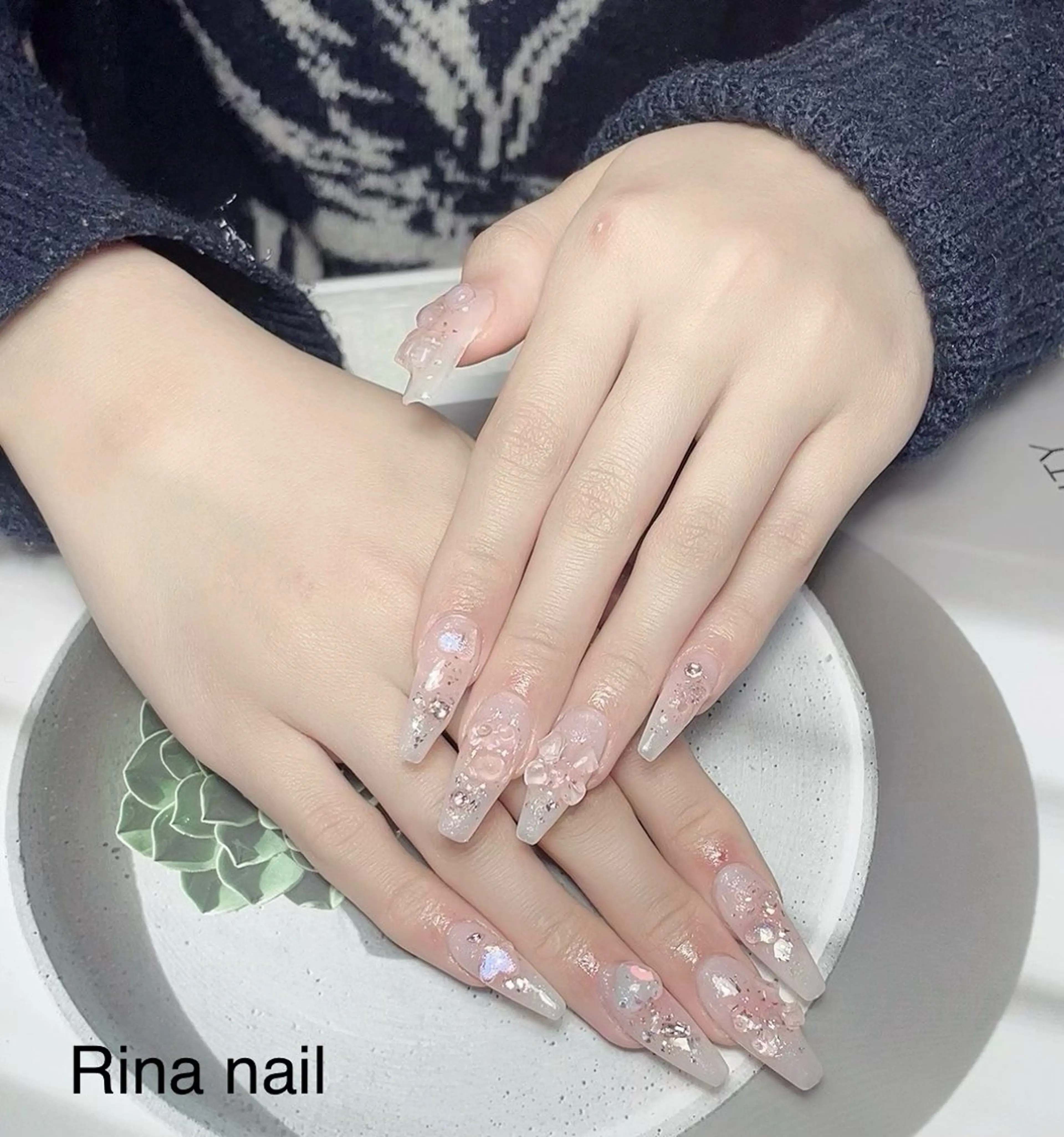 ネイル ハンドネイル リナネイルサロン 松戸八柱所属・リナ ネイルサロンのネイルデザイン